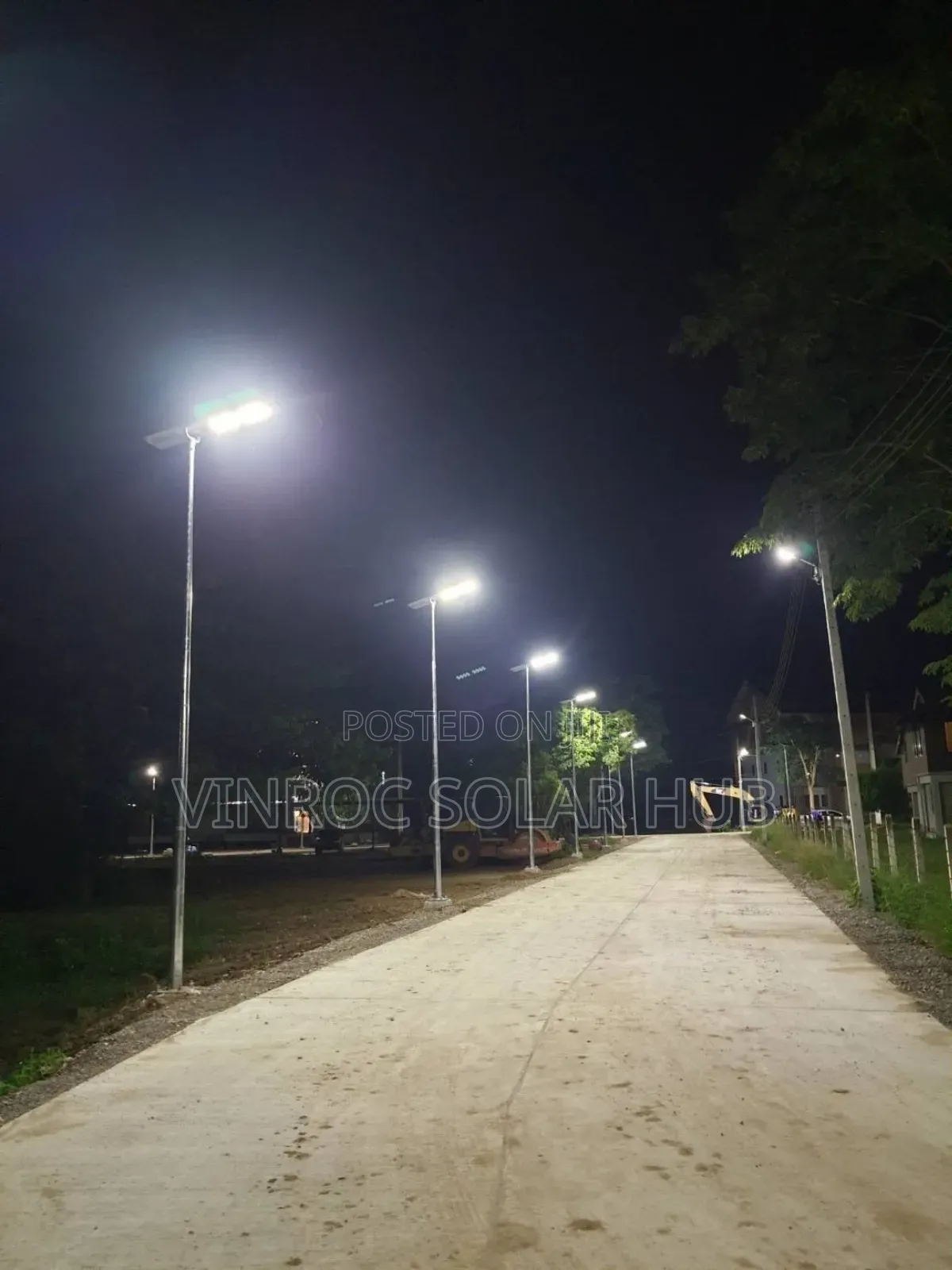 100w Solar Streetlights