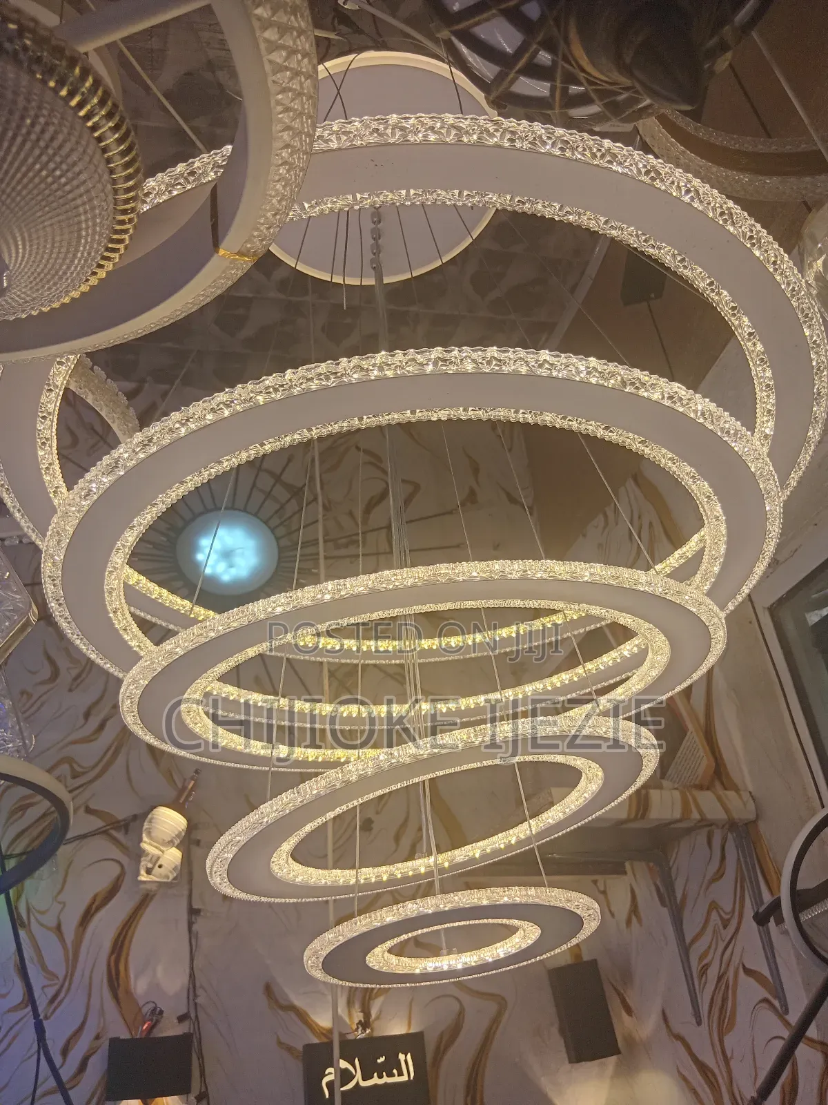 5 Steps Chandelier