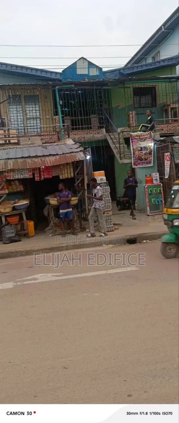 Commercial Shopping Complex for Sale Directly on Road at Kola Alagbado