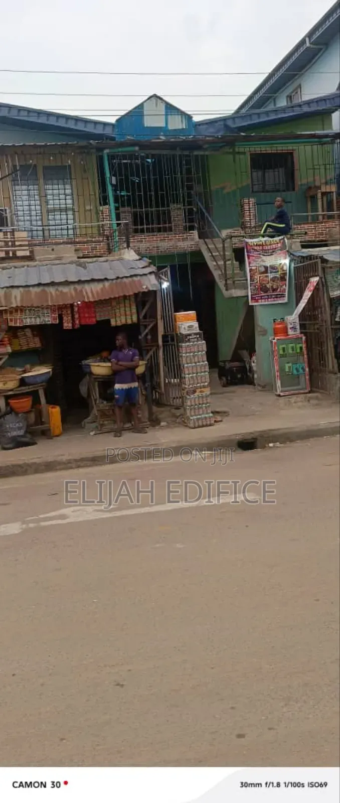 Commercial Shopping Complex for Sale Directly on Road at Kola Alagbado