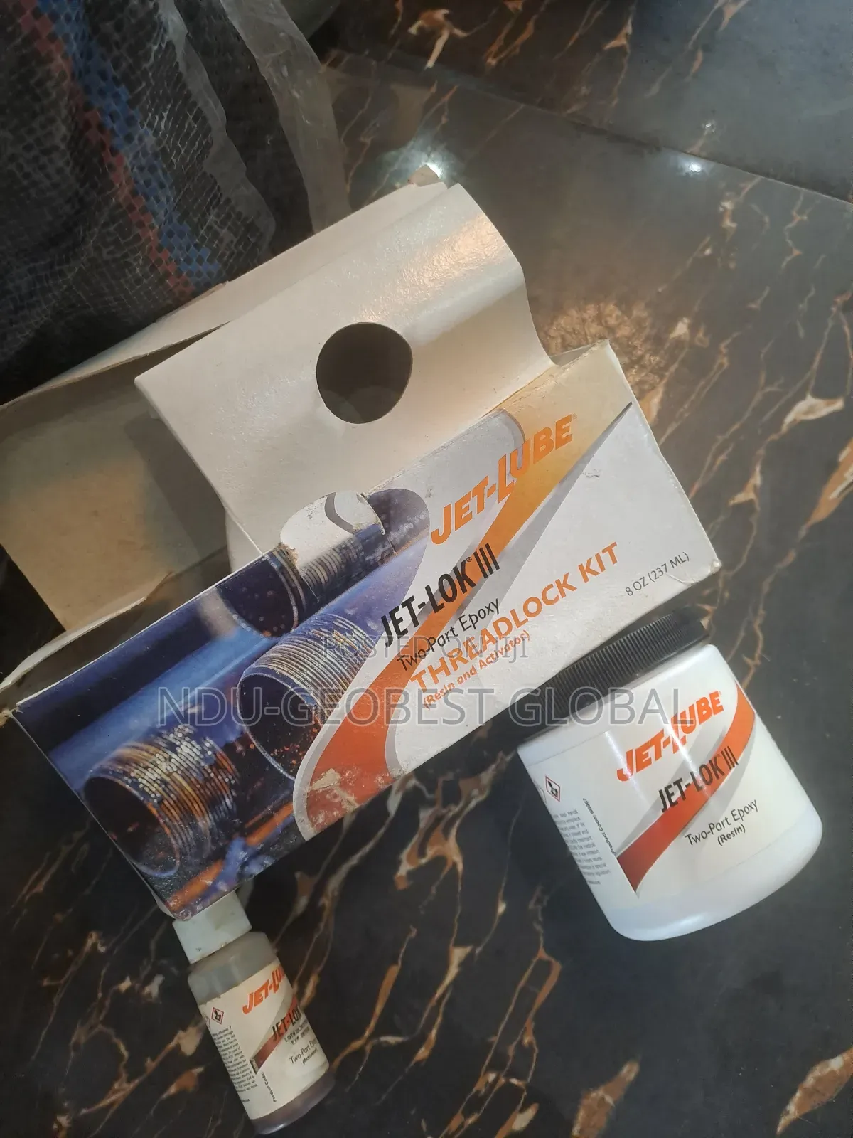 Jet-lube Jet-lok Iii Two-part Epoxy Threadlock Kit