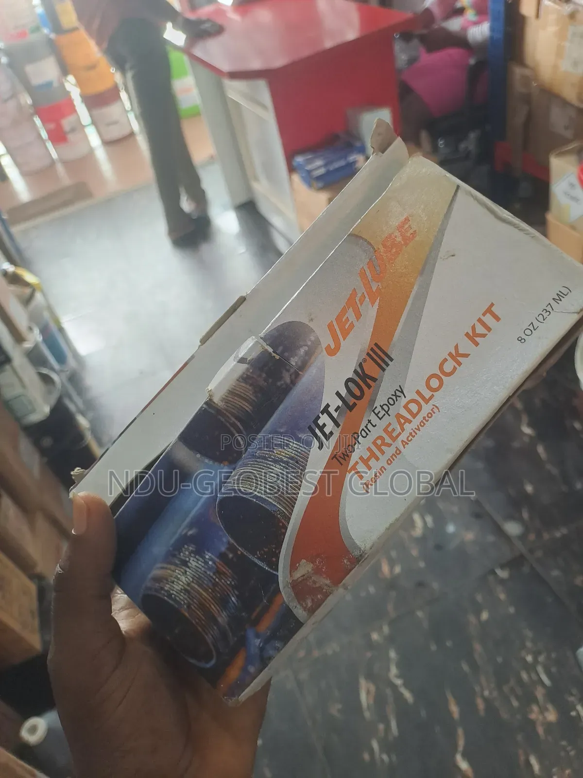 Jet-lube Jet-lok Iii Two-part Epoxy Threadlock Kit