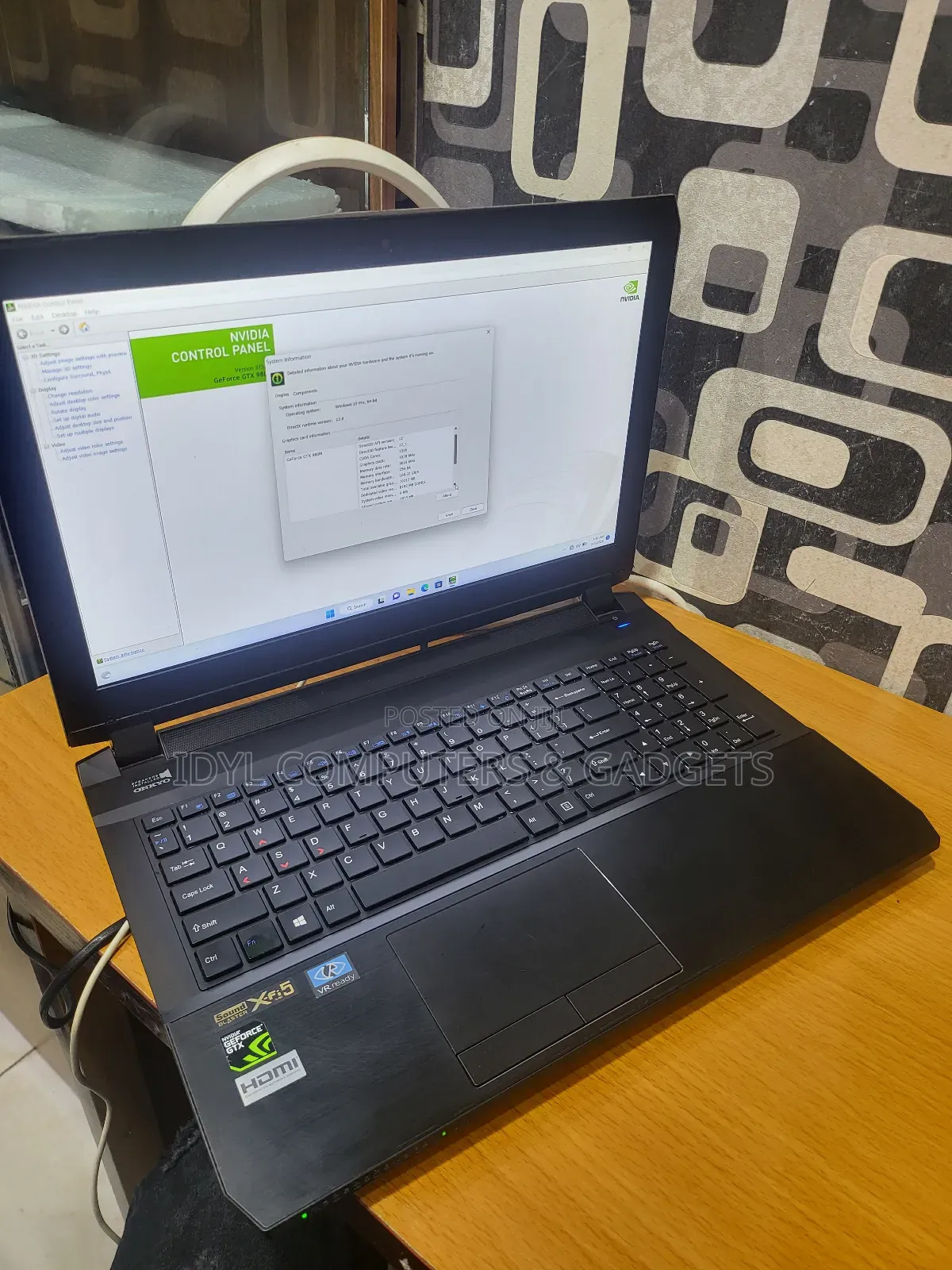 Laptop Clevo P17SM 16GB Intel Core I7 HDD+SSD 1T