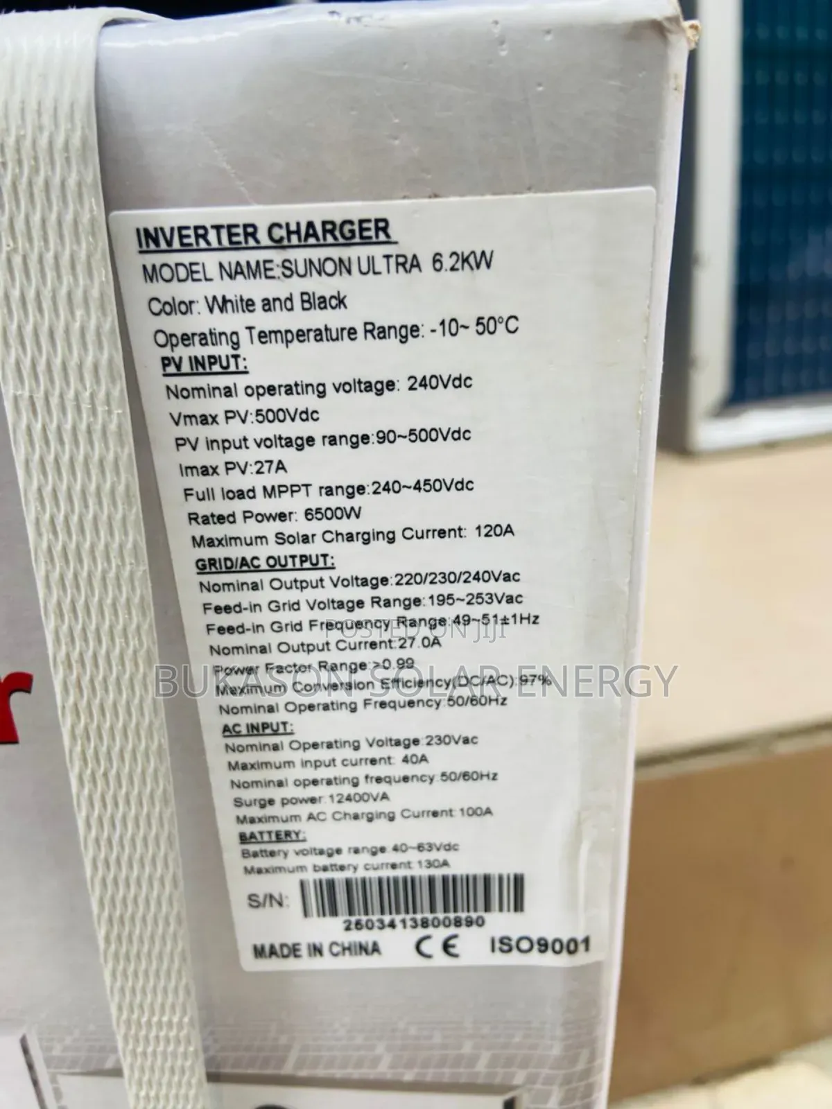 6.2kva 48v Sako Inverter