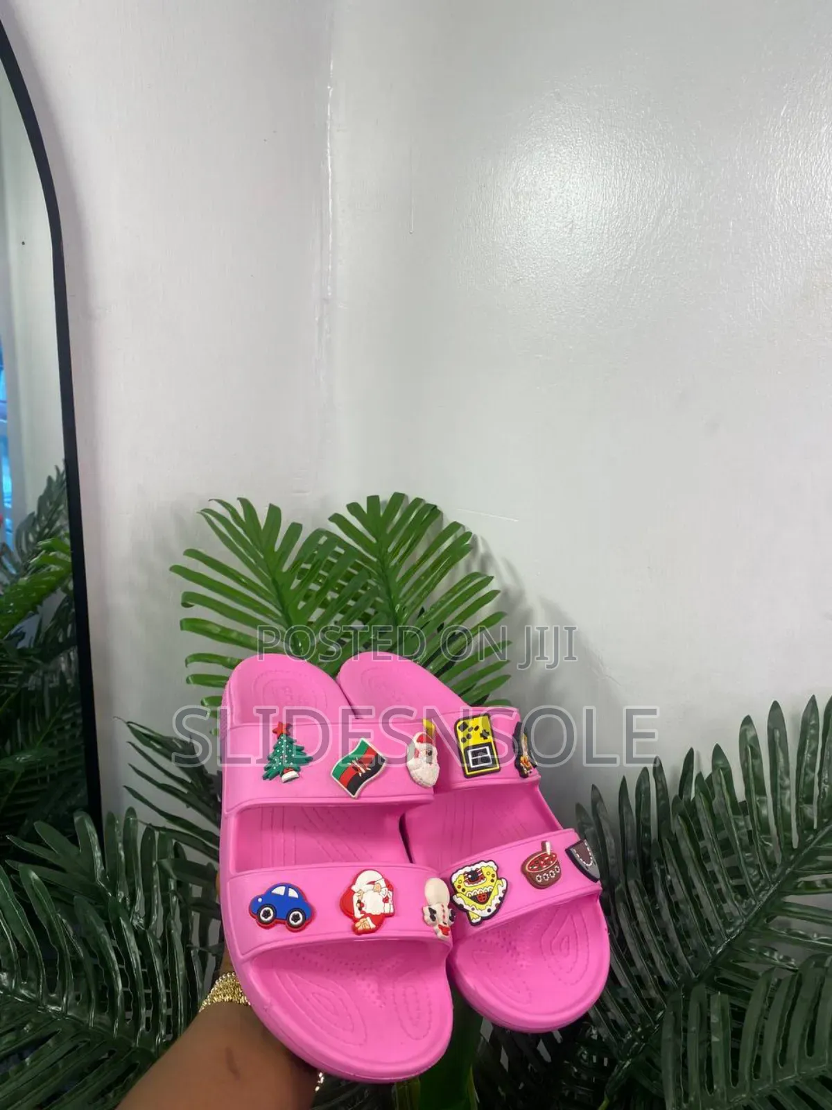 Crocs Baya Two-Strap Comfort Slide Sandals
