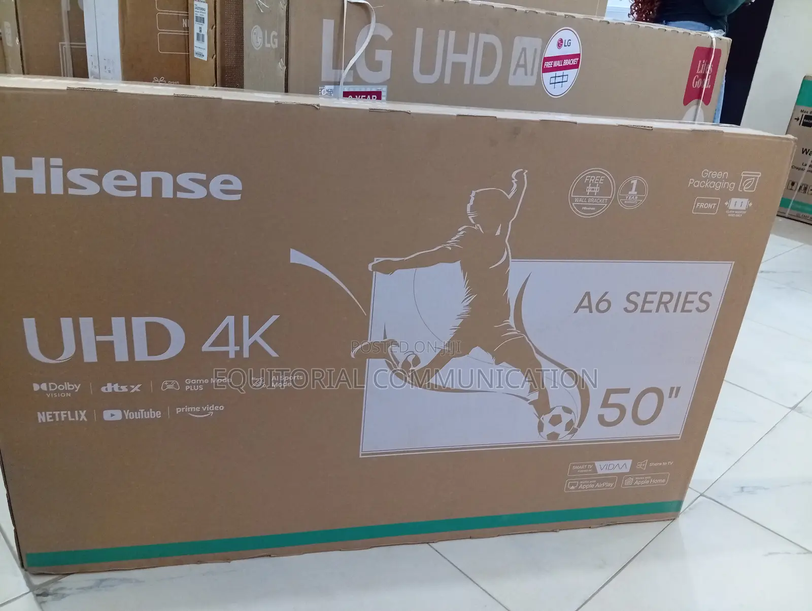 Hisense 50a6n 50" Ultra Hd Smart Television