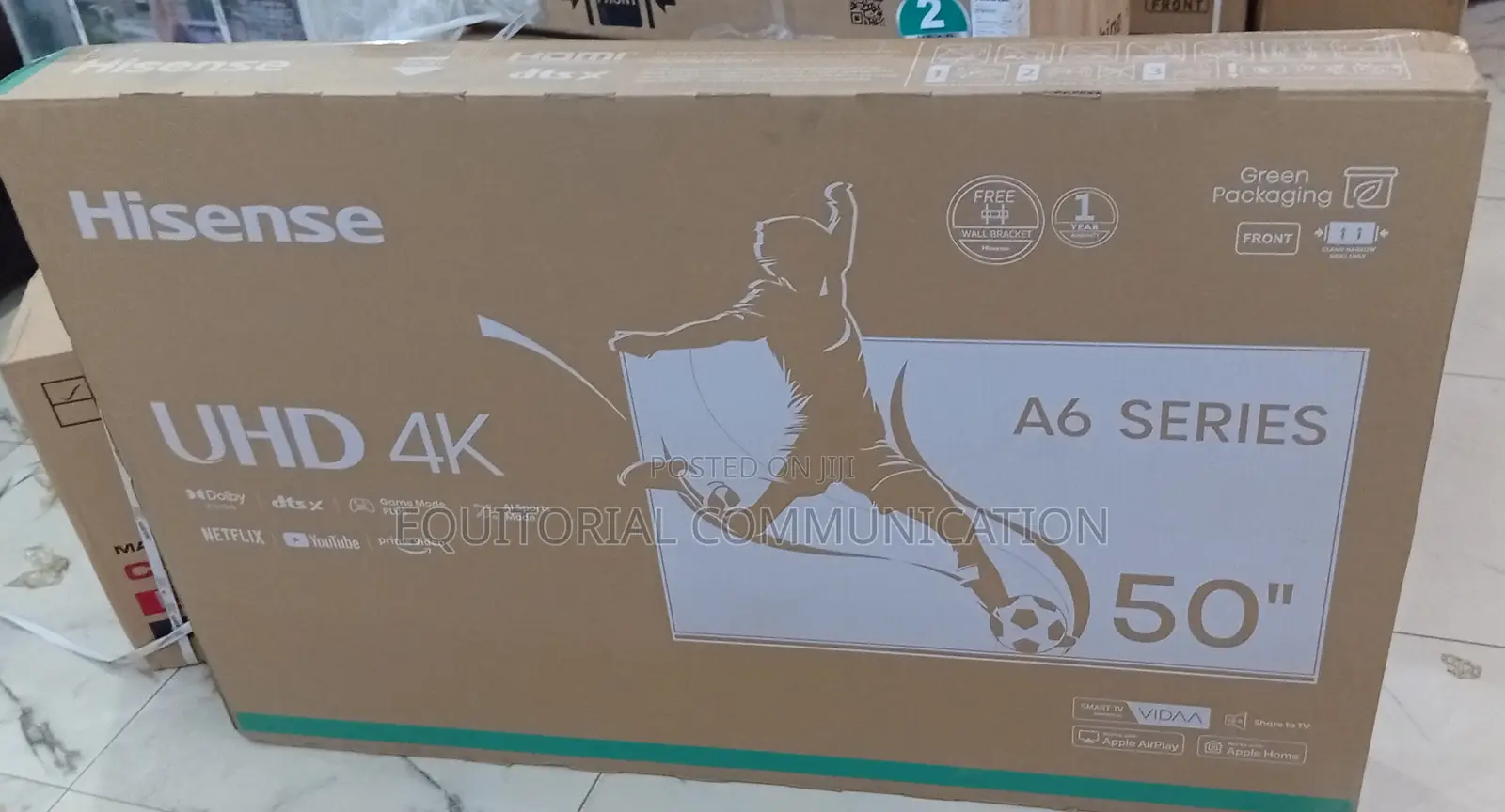 Hisense 50a6n 50" Ultra Hd Smart Television