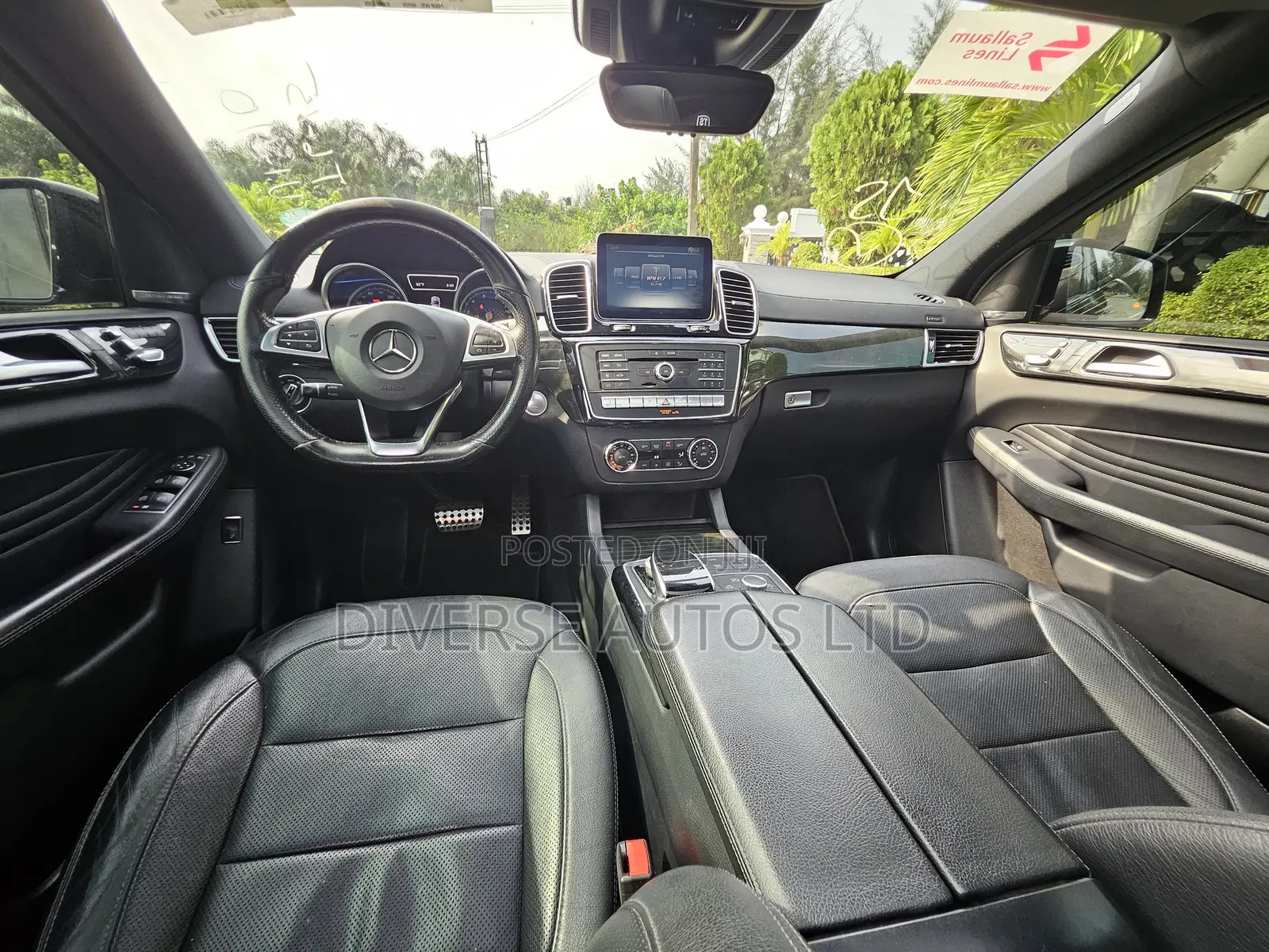 Mercedes-Benz GLE-Class AMG GLE 43 4MATIC 2017 Black