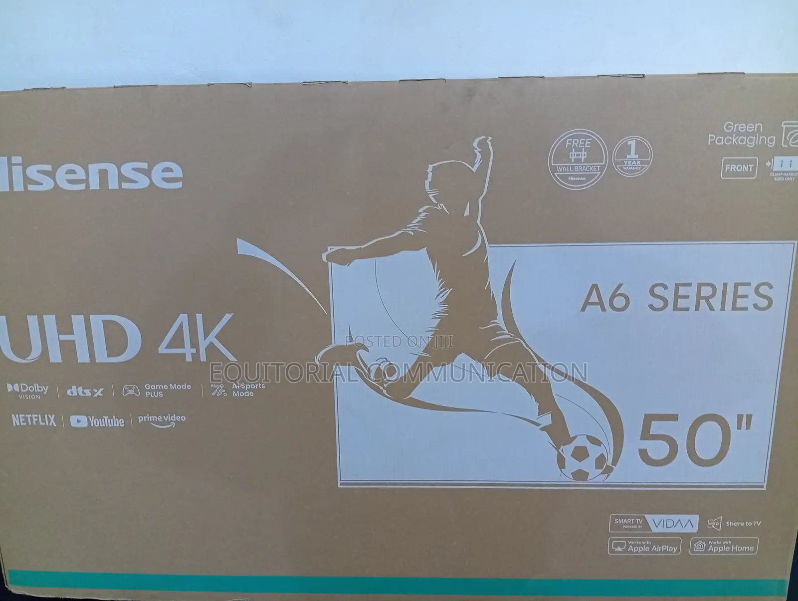 Hisense 50a6n 50 Inch Uhd Smart Tv