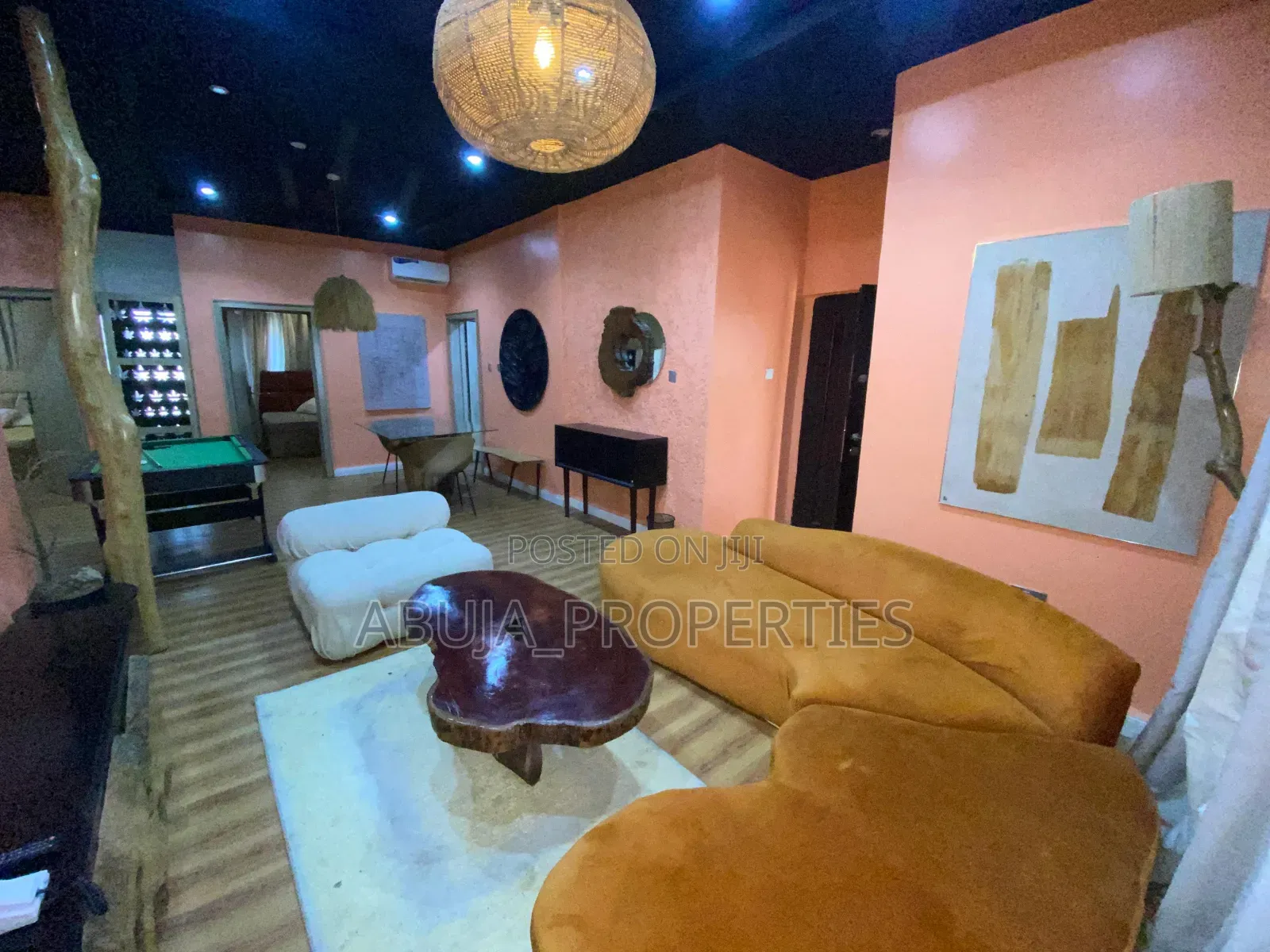 Furnished 3bdrm Apartment in Katampe (Main) for sale
