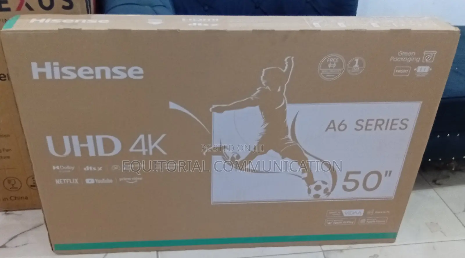 Hisense A6 Series 50 Inch Uhd Smart Tv