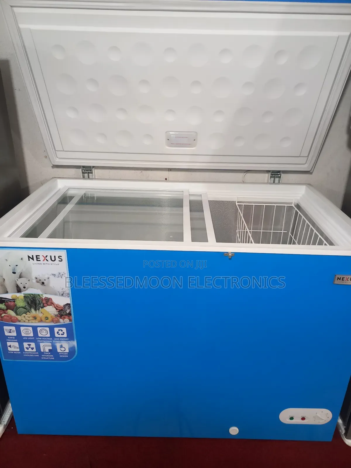 Nexus Low Voltage Chest Freezer 300liters 5 Year's Company Warranty
