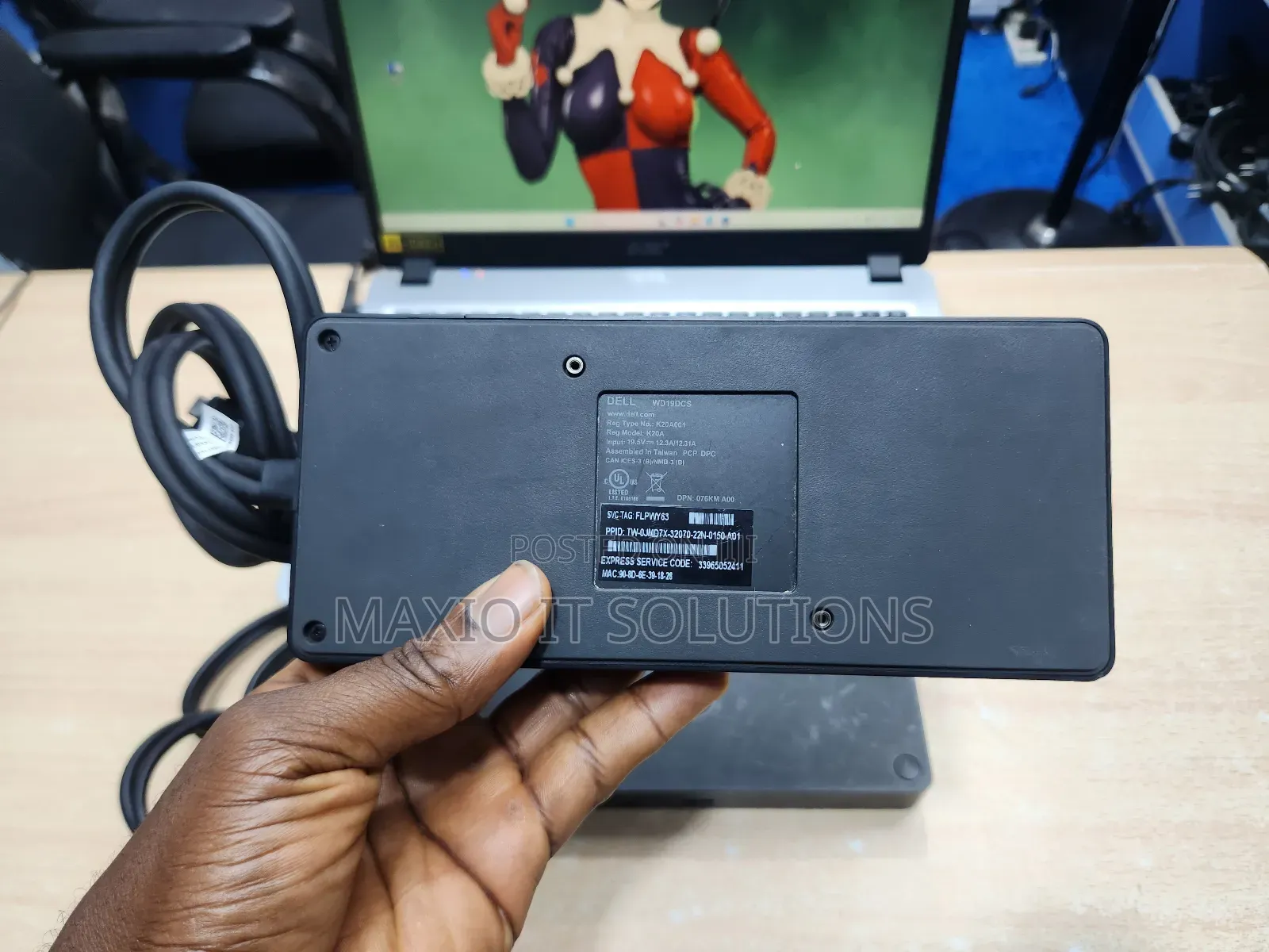 Dell Wd19dcs Dual Cable 240w Usb C Docking Station