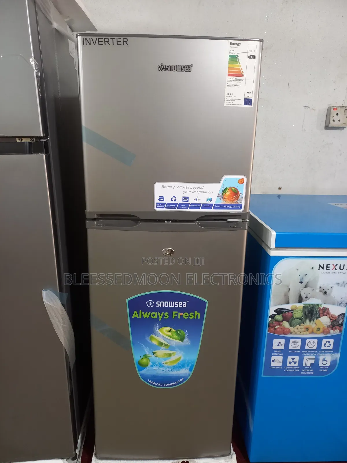 Snowsea Inverter Standing Fridge With 3 Years Company Warranty