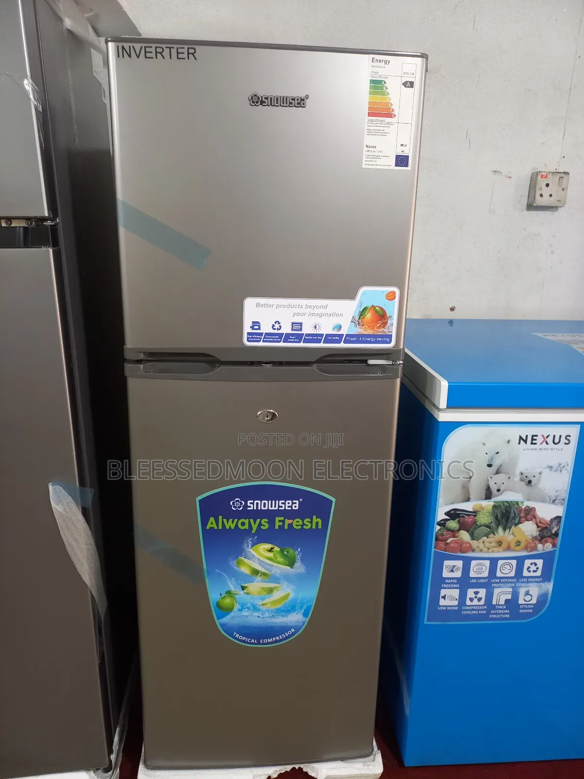 Snowsea Inverter Standing Fridge With 3 Years Company Warranty