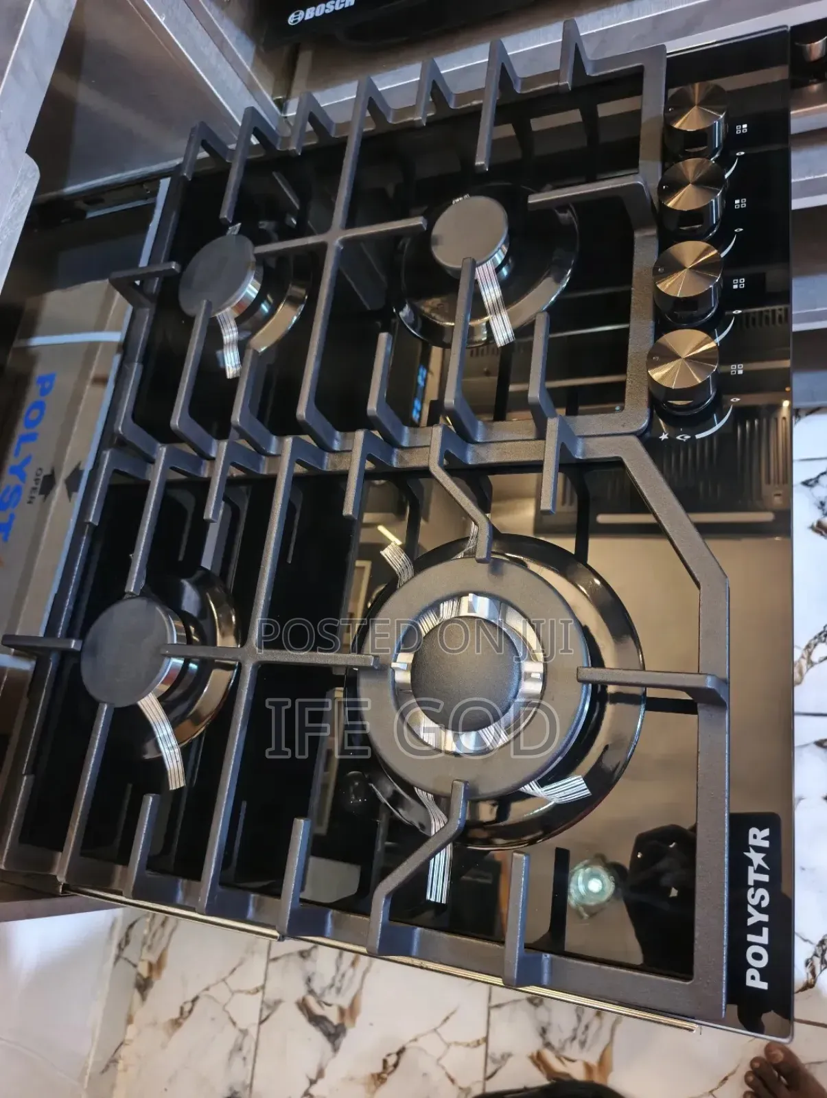 Original Polystar Built-in Cabinet Gas Cooker Or Table Top Gas Cooker