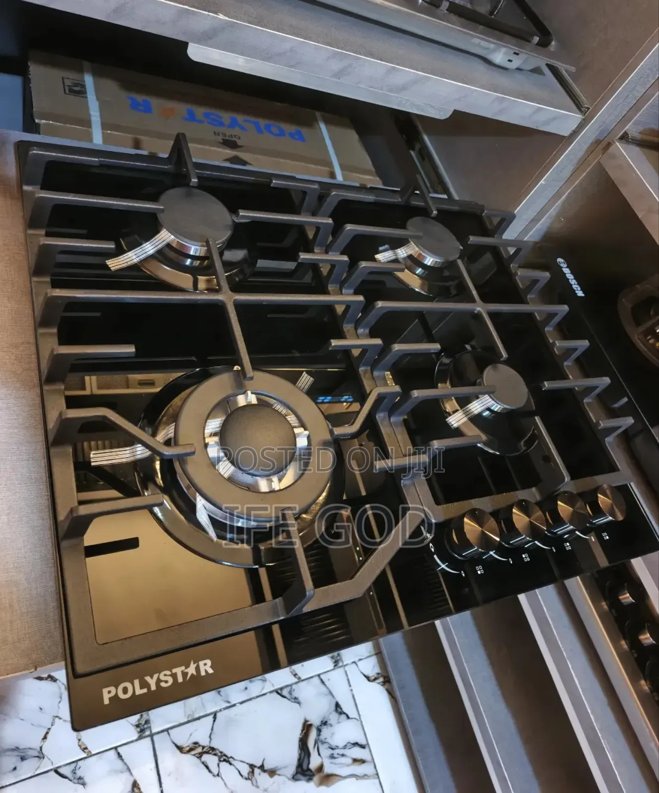 Original Polystar Built-in Cabinet Gas Cooker Or Table Top Gas Cooker