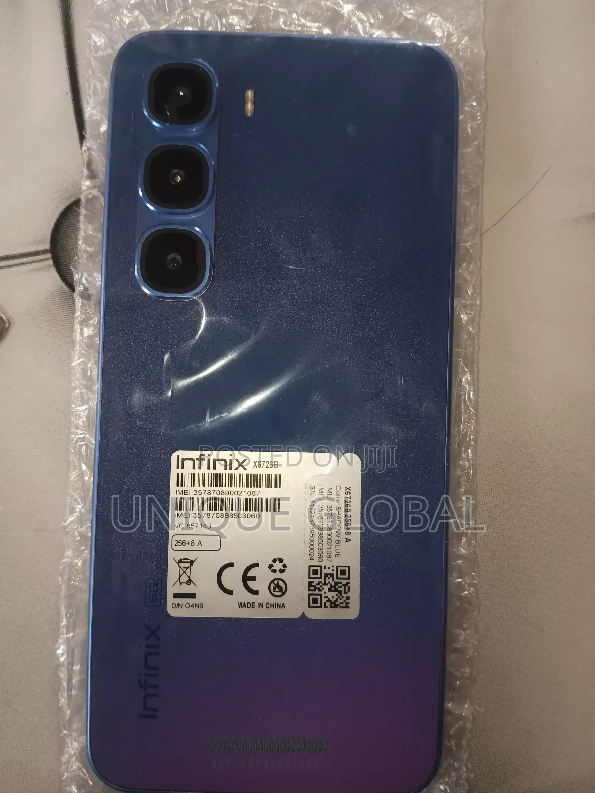 New Infinix Hot 60 5G 256 GB