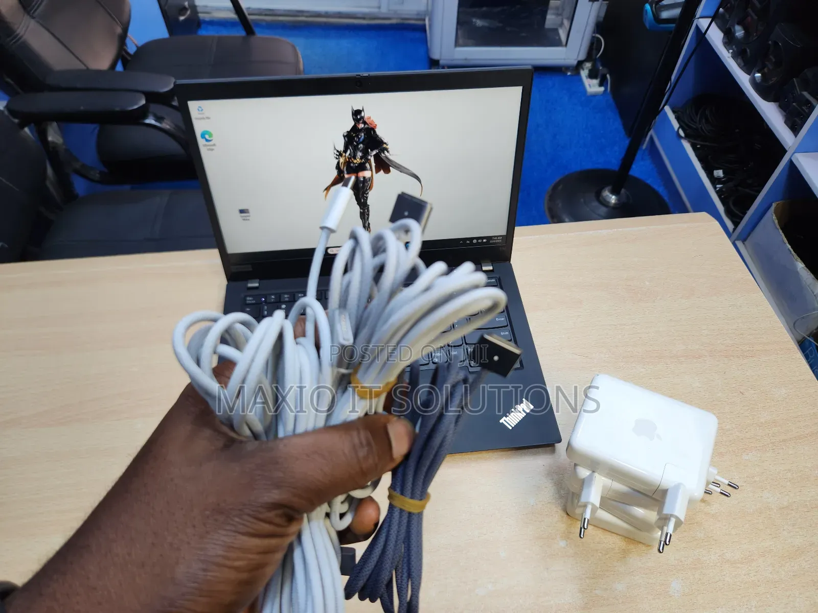 Original Apple Braided Usb C to Magsafe 3 Cable