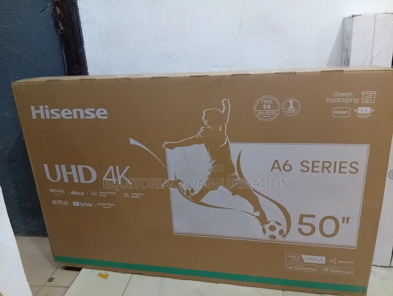 Hisense 50a6n 50" Uhd Smart Television