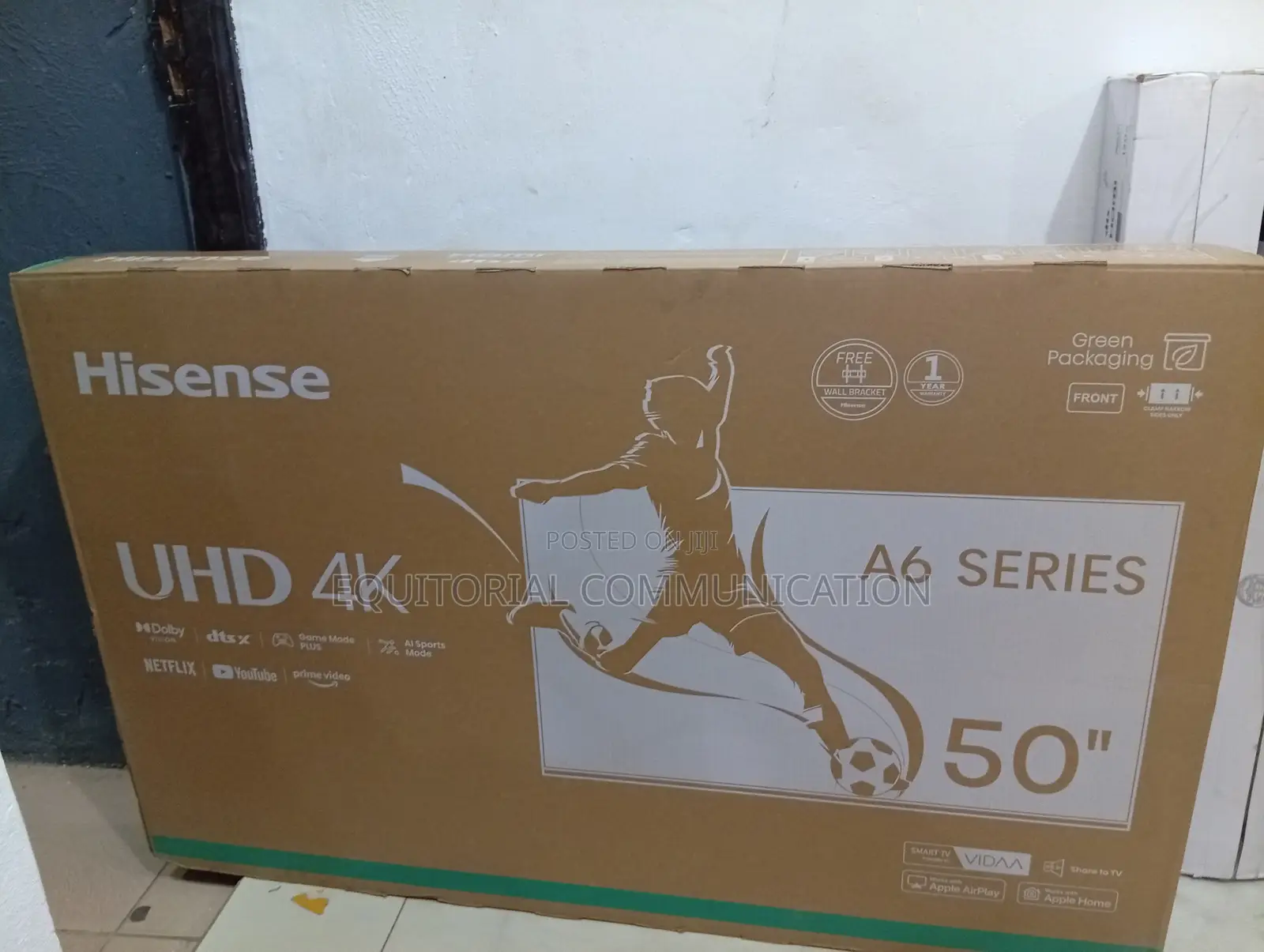 Hisense 50a6n 50" Smart Tv With HDR Dolby Vision