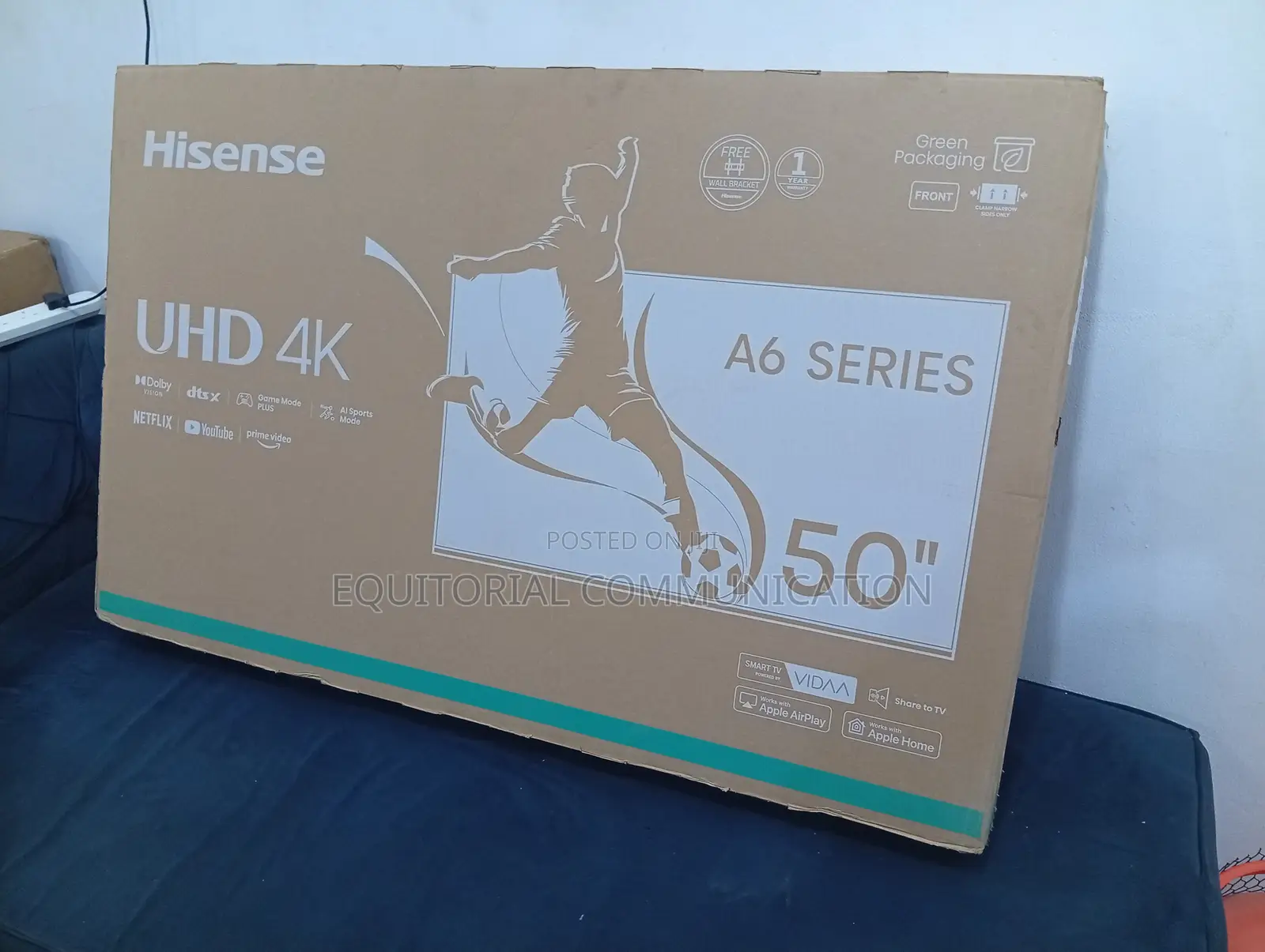 Hisense 50a6n 50-Inch Smart Tv – Uhd Display