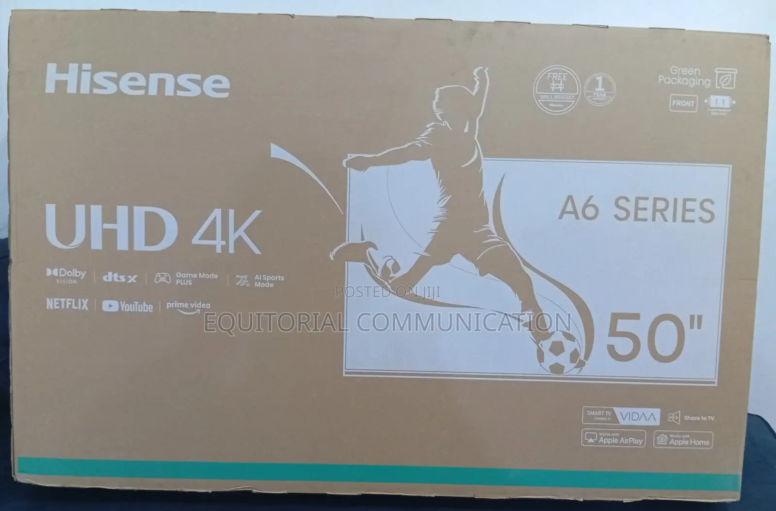 Hisense 50a6n 50-Inch Smart Tv – Uhd Display