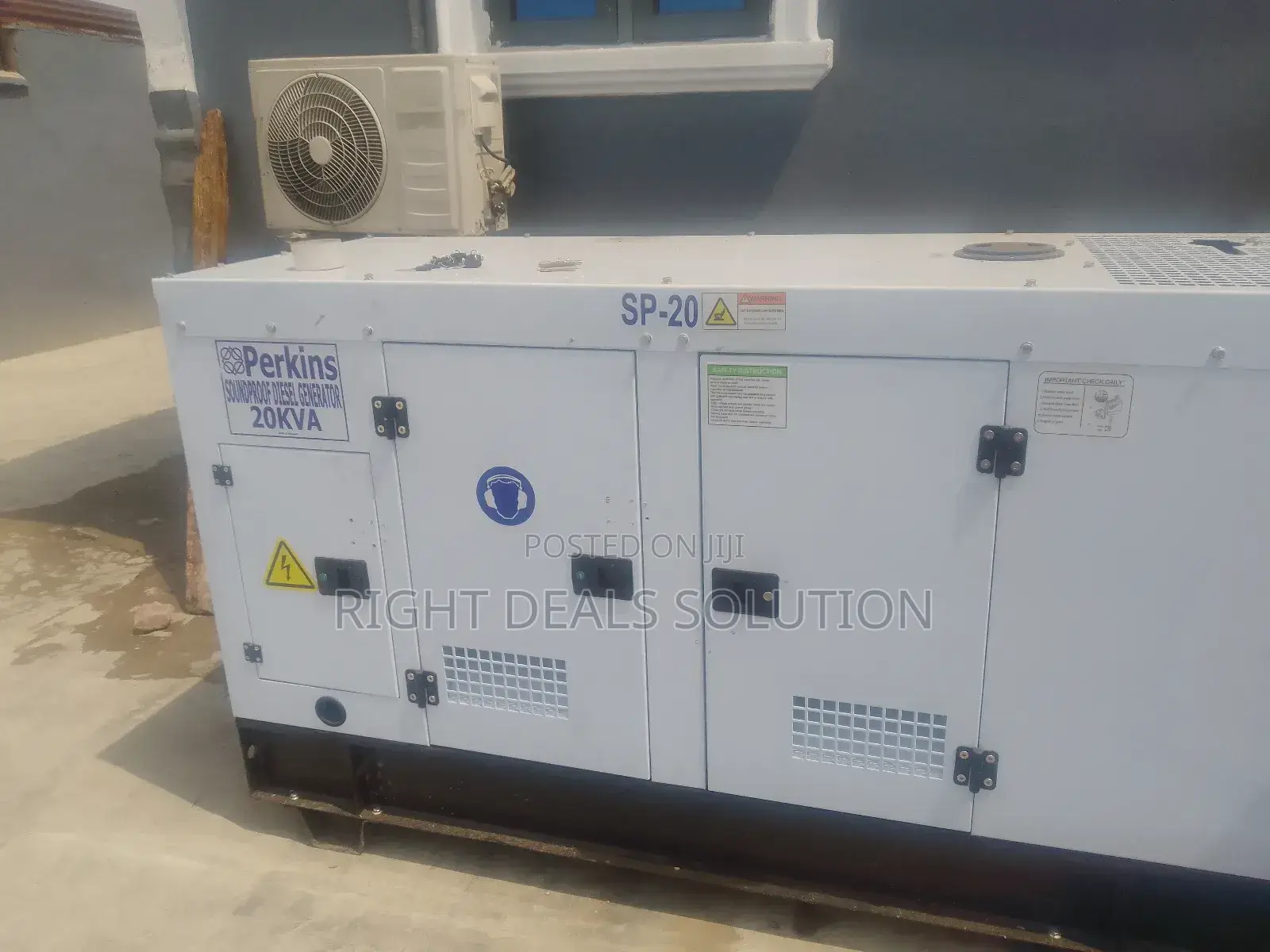 Perkins 20kva Sound-Generator – Maximum Power, Minimum Sound