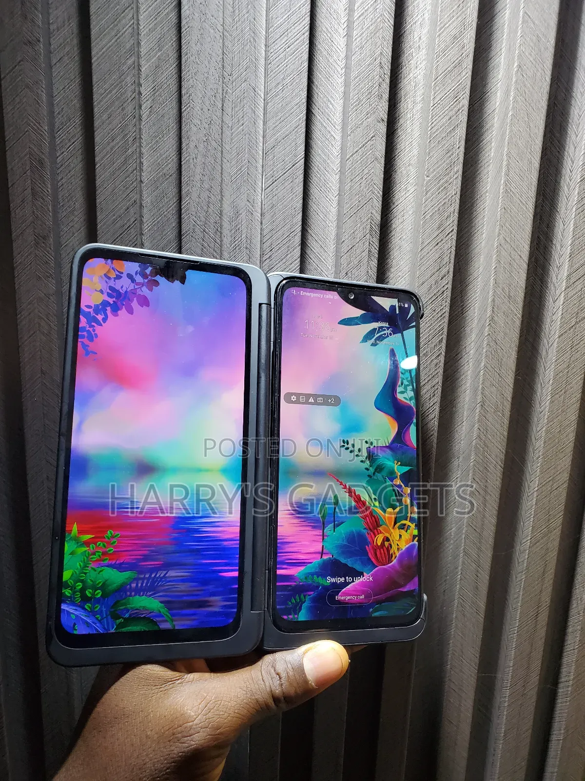 LG V50S ThinQ Dual Screen 256 GB Black