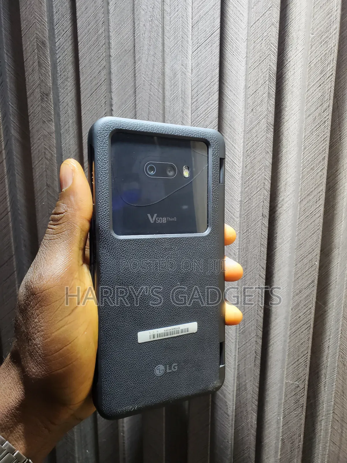 LG V50S ThinQ Dual Screen 256 GB Black
