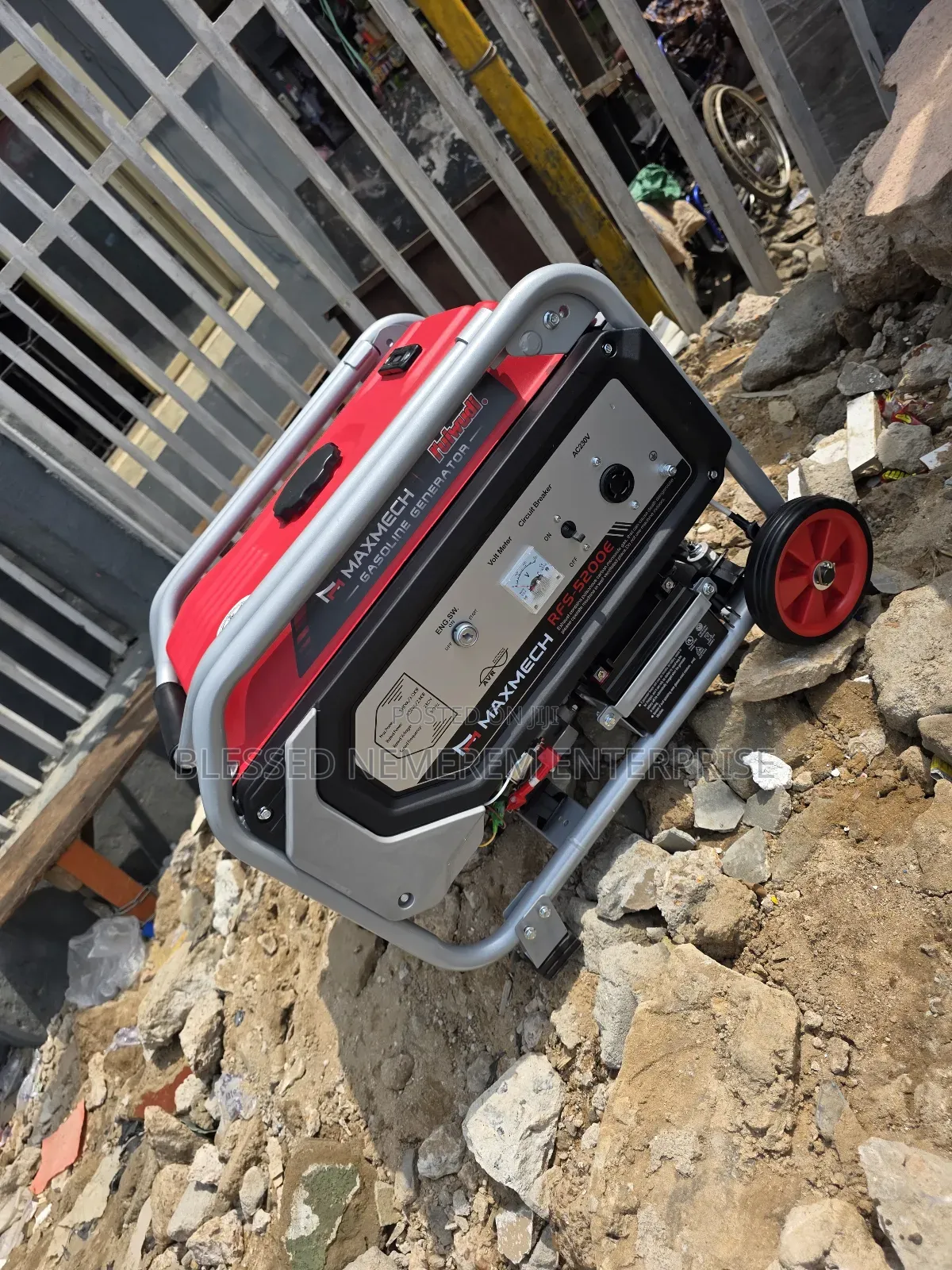 《》Heavy Duty Maxmech Petrol Generator 4.5kva 100%Copper Coil