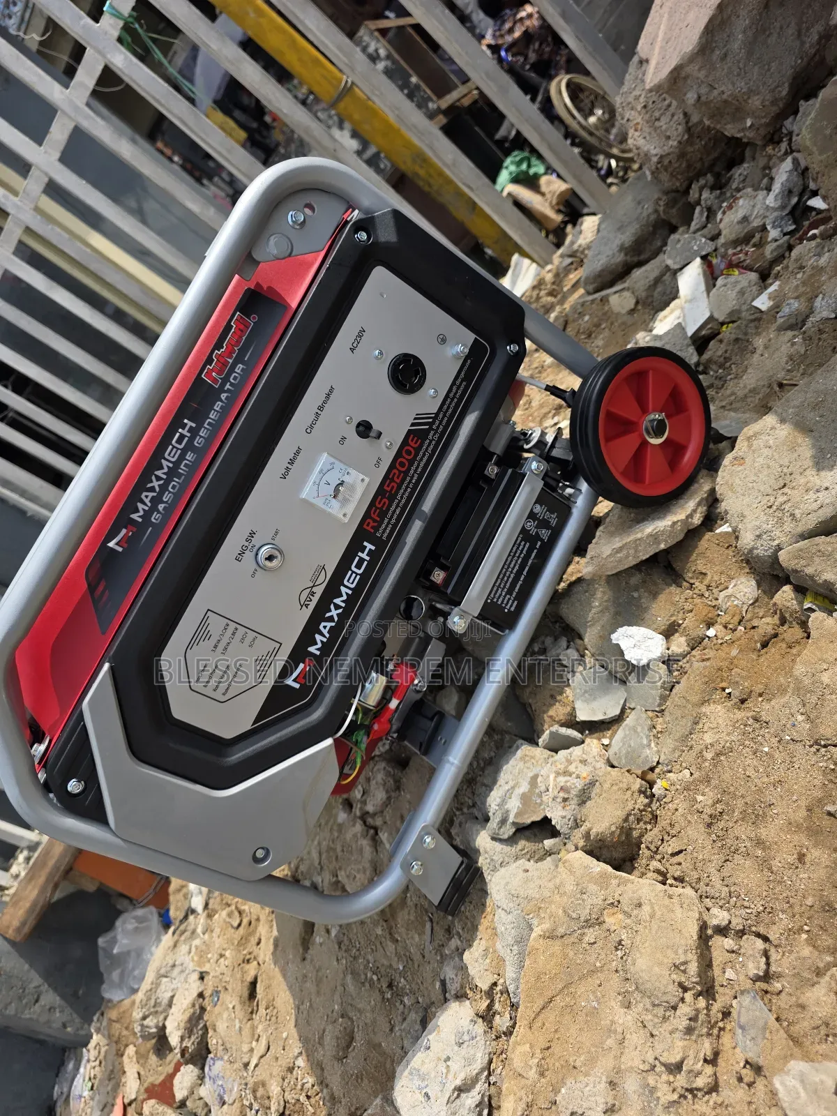 《》Heavy Duty Maxmech Petrol Generator 4.5kva 100%Copper Coil