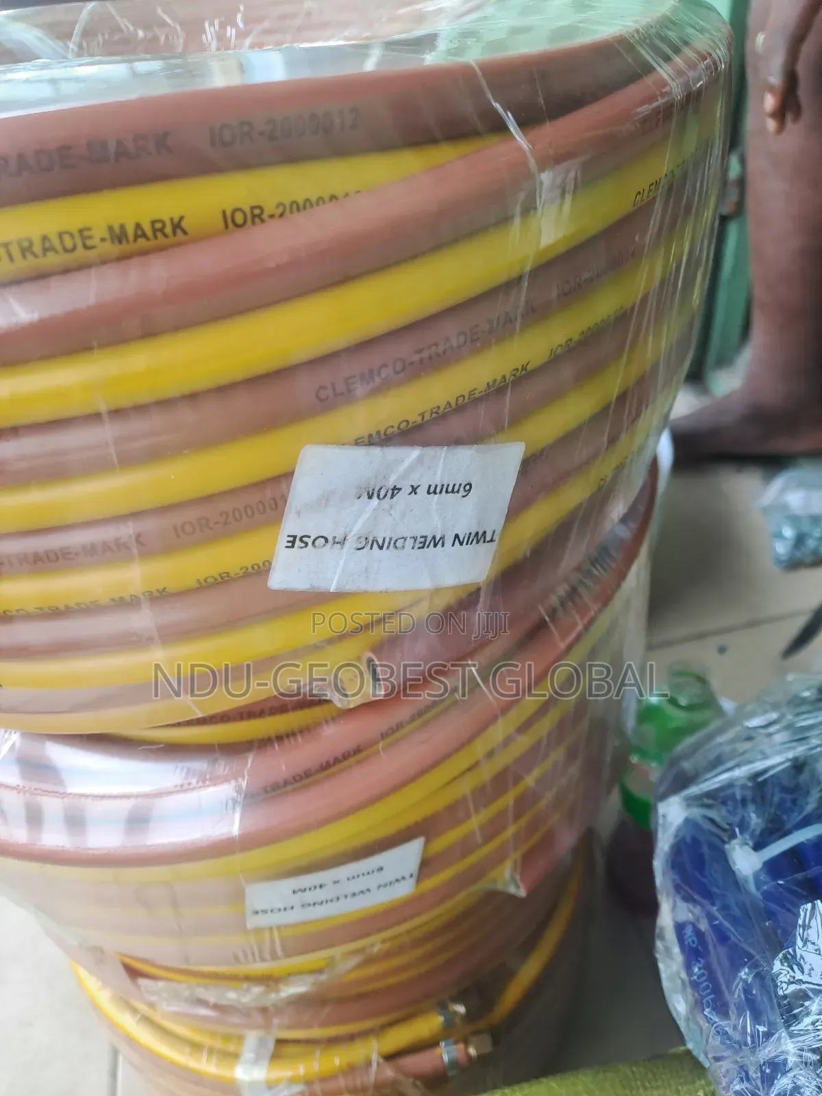 Pade-mark Twin Welding Hose (6mm & 40m Meter)