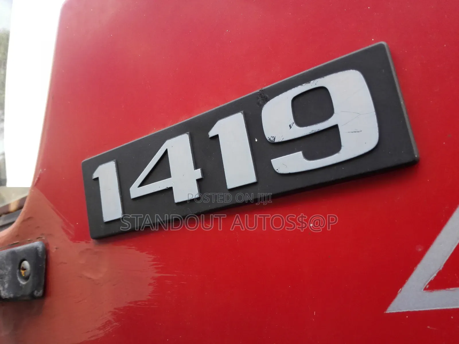 Mercedes 1419 Truck
