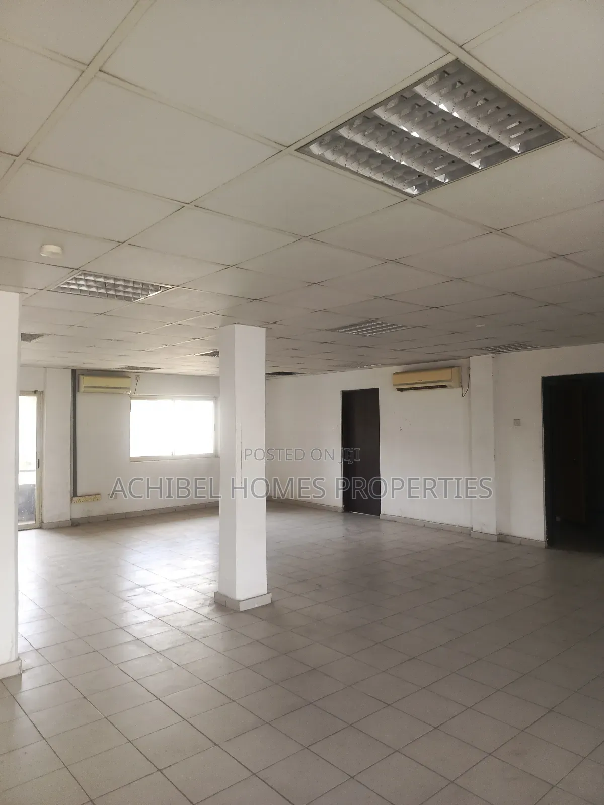 A 468 Square Meter Open Office Space in Victoria Island, Lagos.