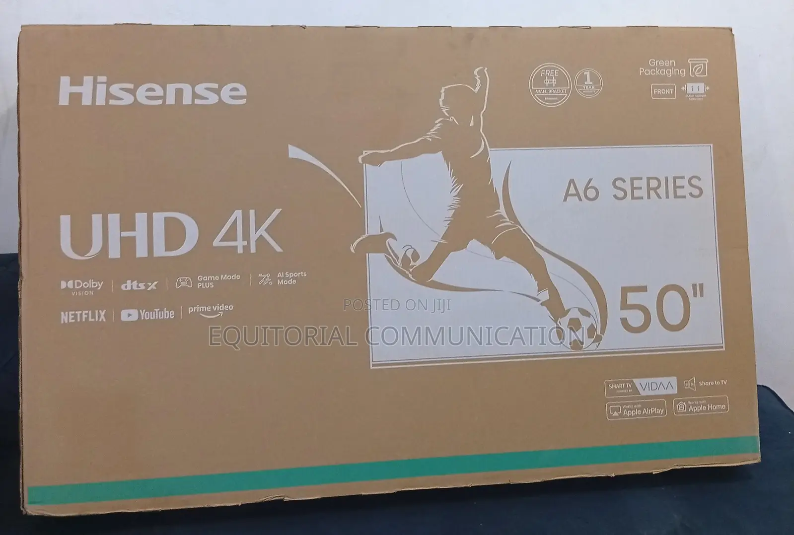 Hisense 50-Inch Uhd Smart Tv With Dolby Audio