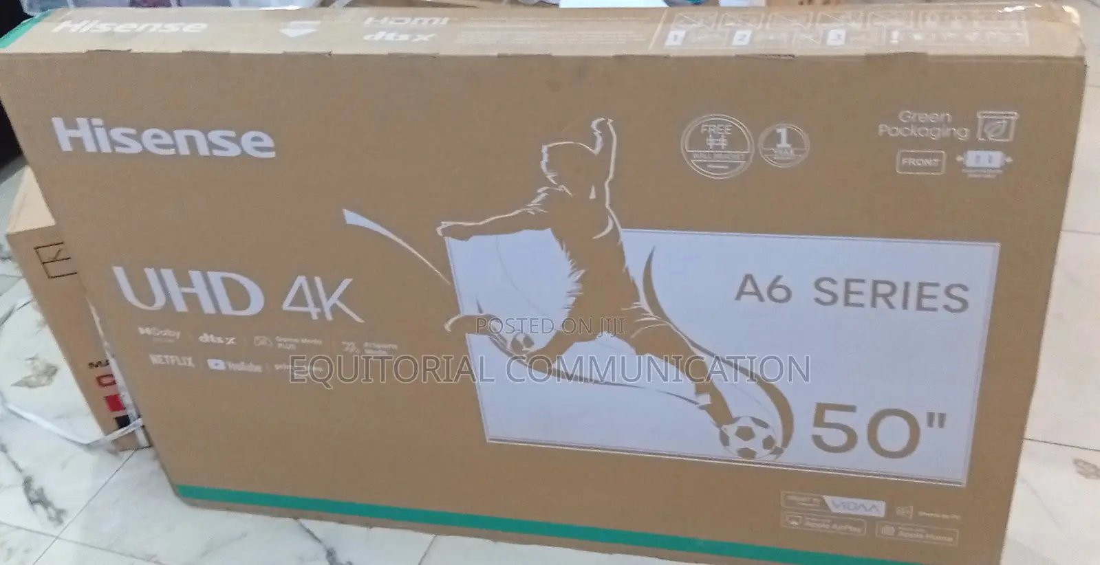 Hisense 50-Inch Uhd Smart Tv With Dolby Audio