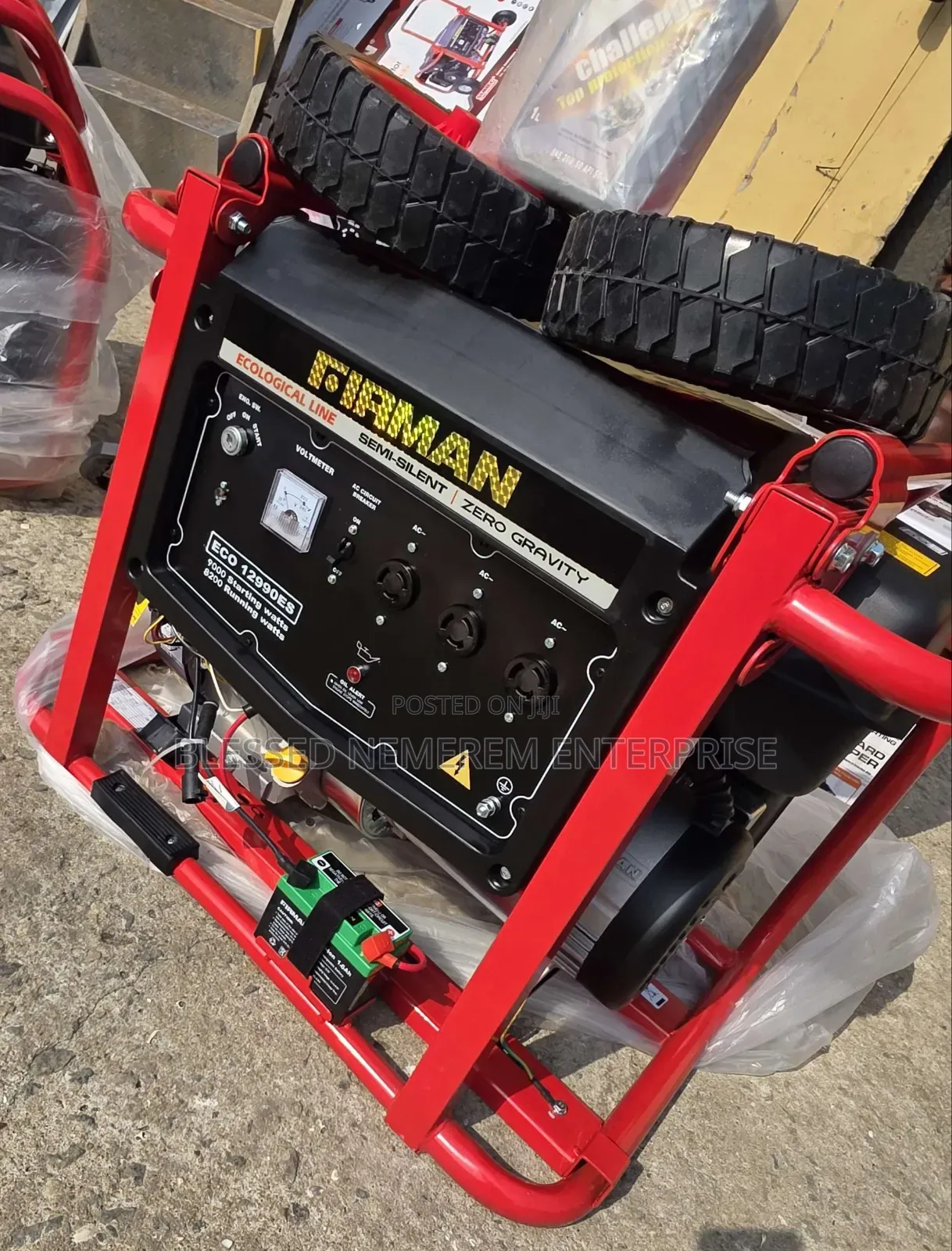 See Original Firman 10kva Petrol Generator 100% Copper Coil