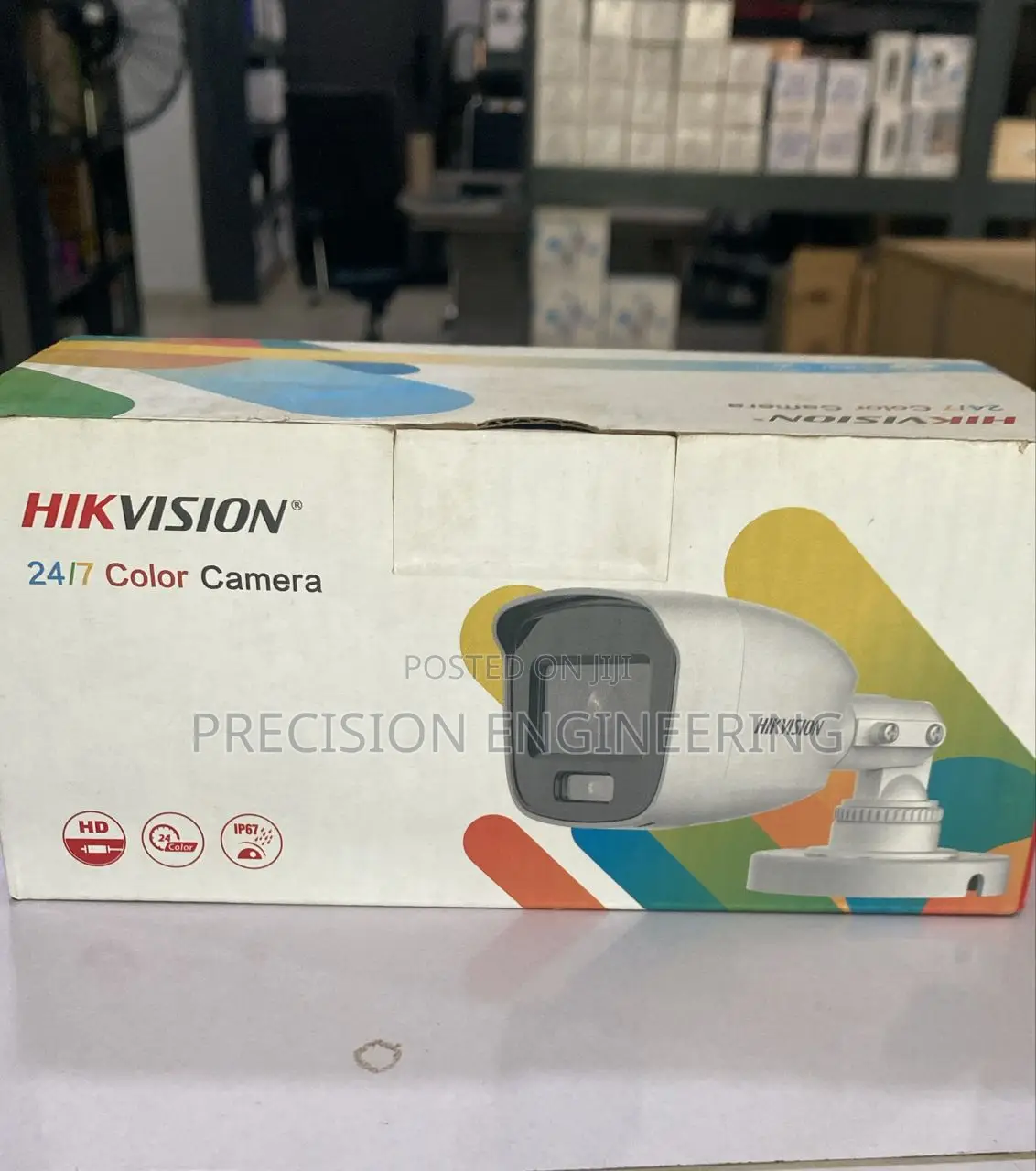 Hikvision Ds-2ce10df0t-f/Eco 2mp Colorvu Fixed Mini Bullet Camera