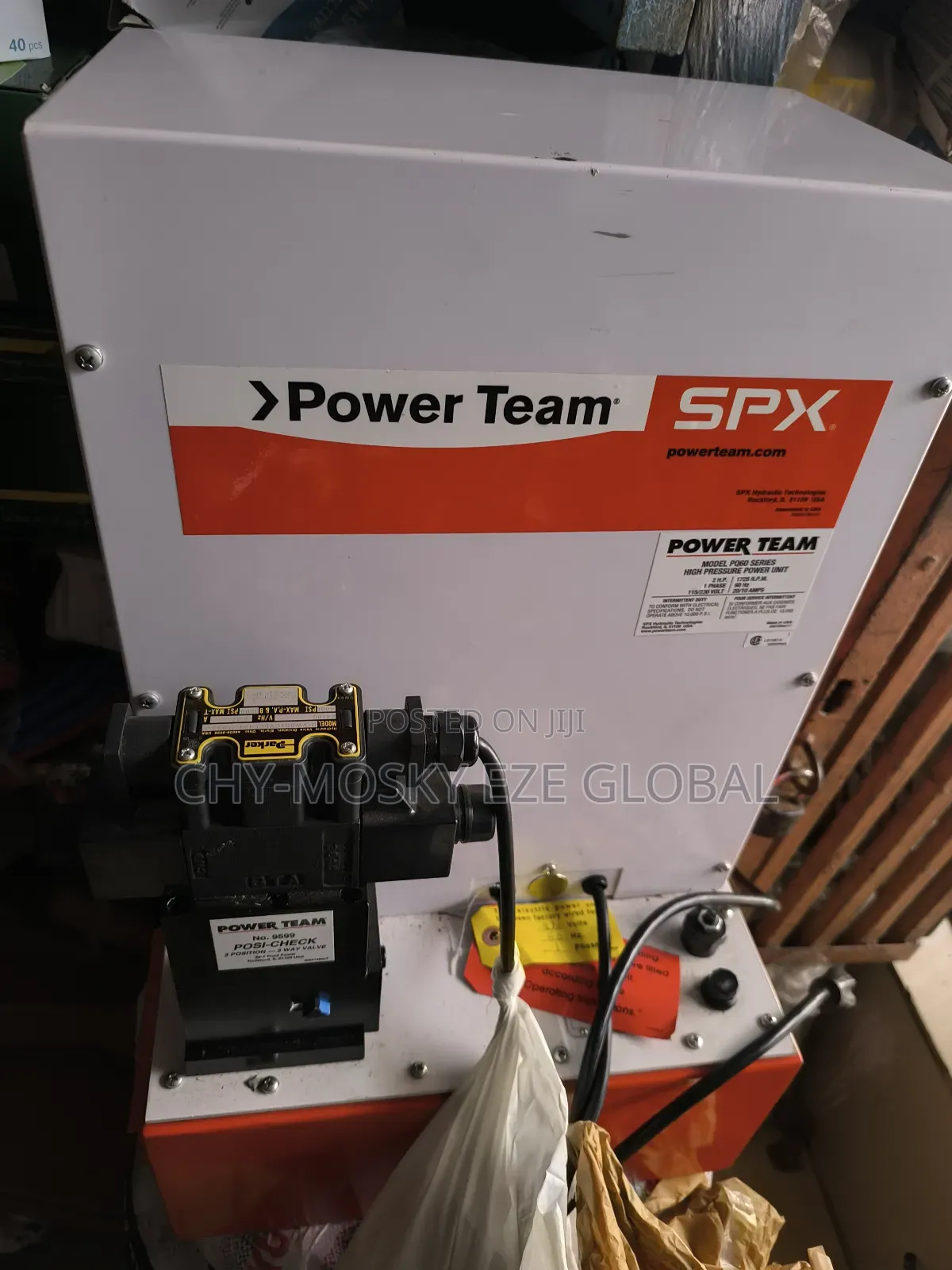 Power Team Electric High Pressure Power Unit (Model Pq60)