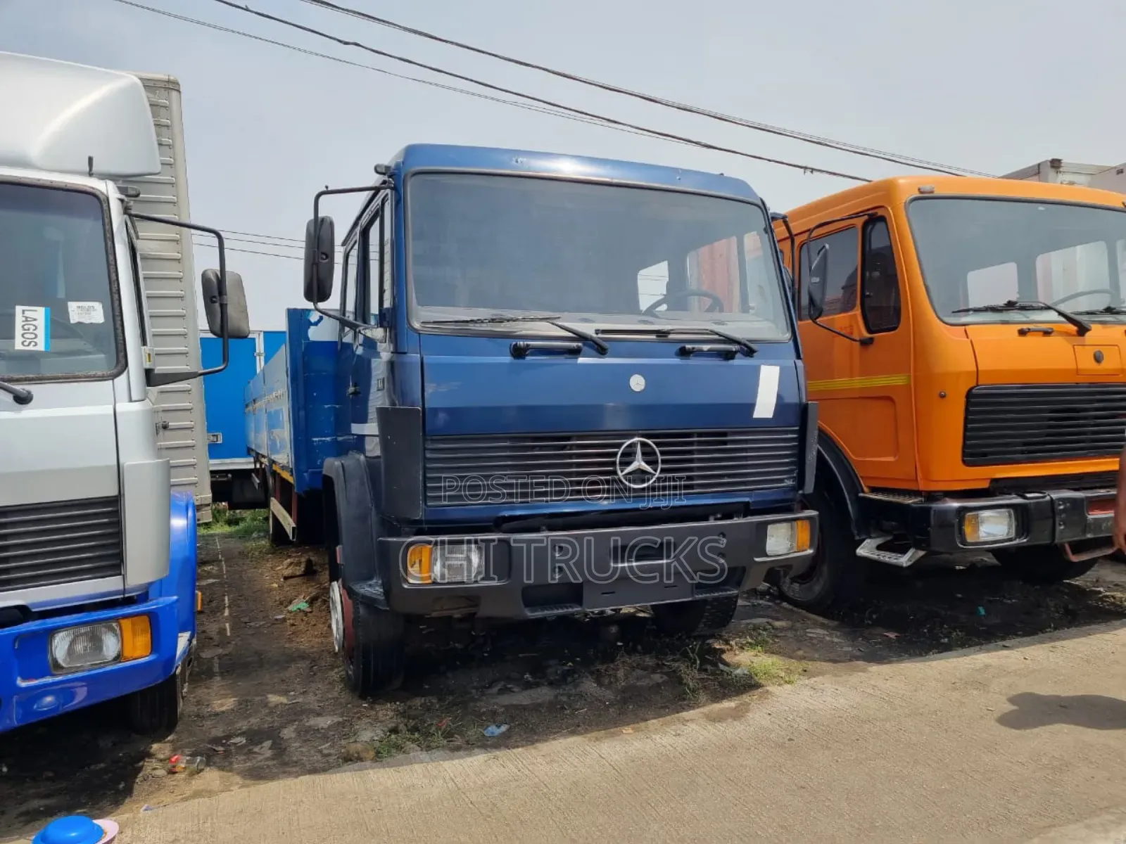 Mercedes Benz 1117 Pickup Truck Long Chassis German Spec 24ft Length