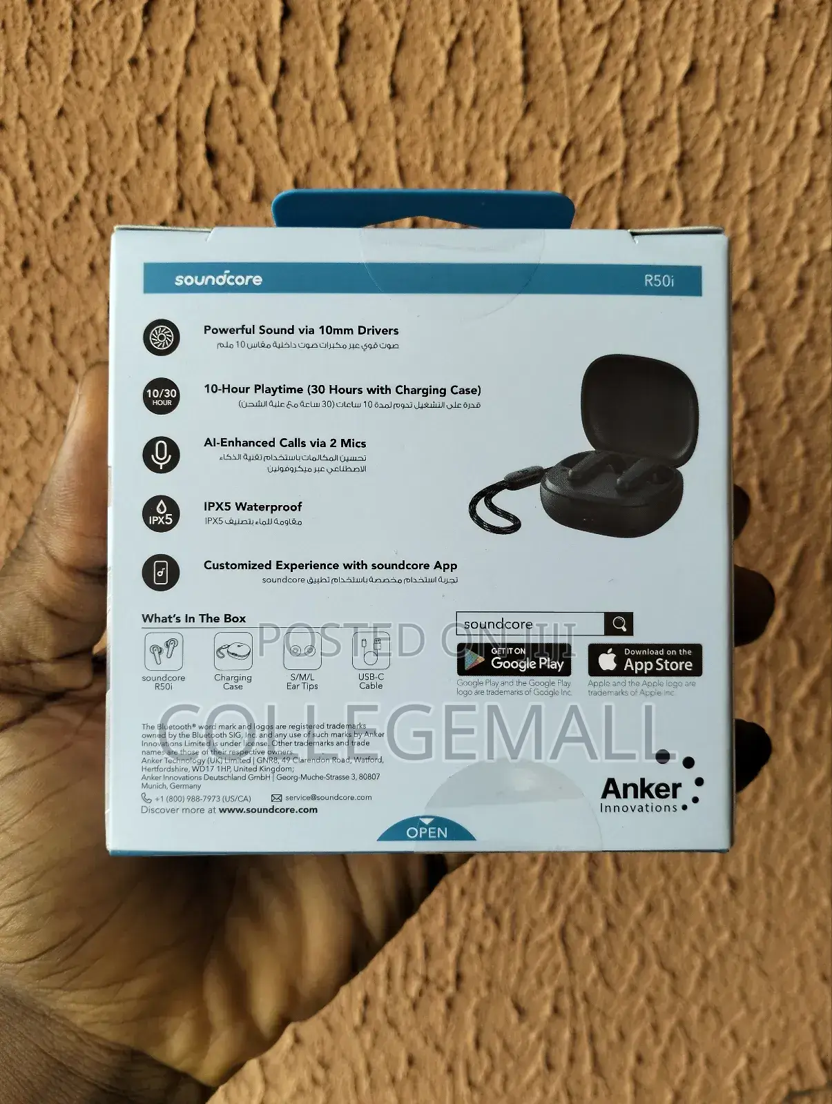 Soundcore R50i True Wireless Earbuds