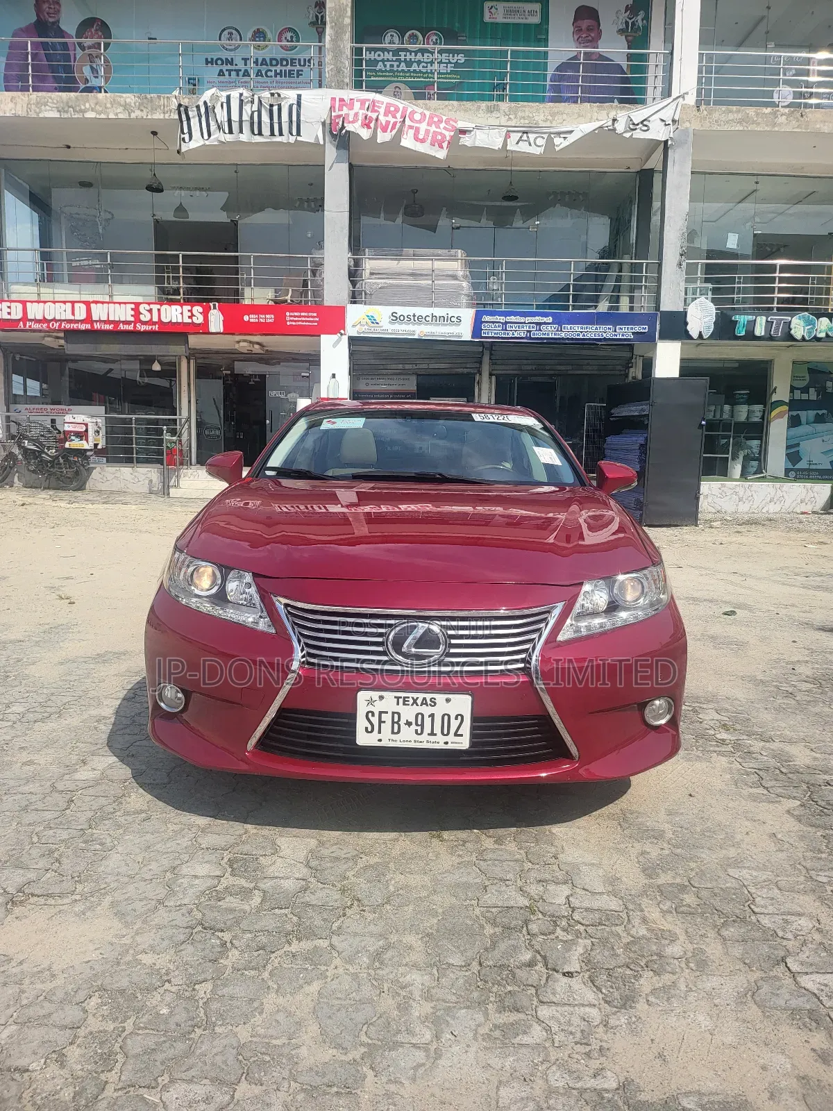 Lexus ES 350 FWD 2015 Red