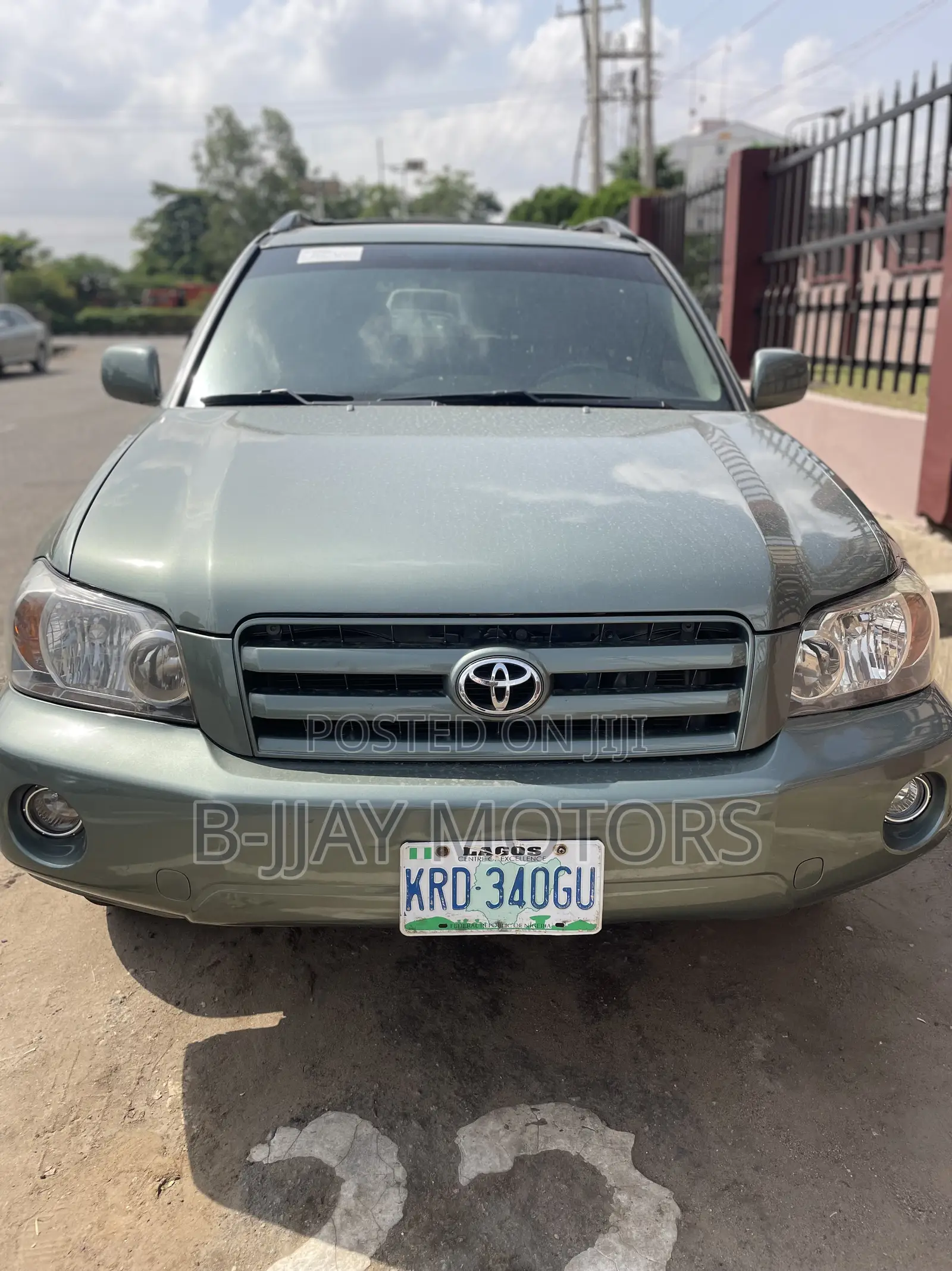 Toyota Highlander Limited V6 2005 Green