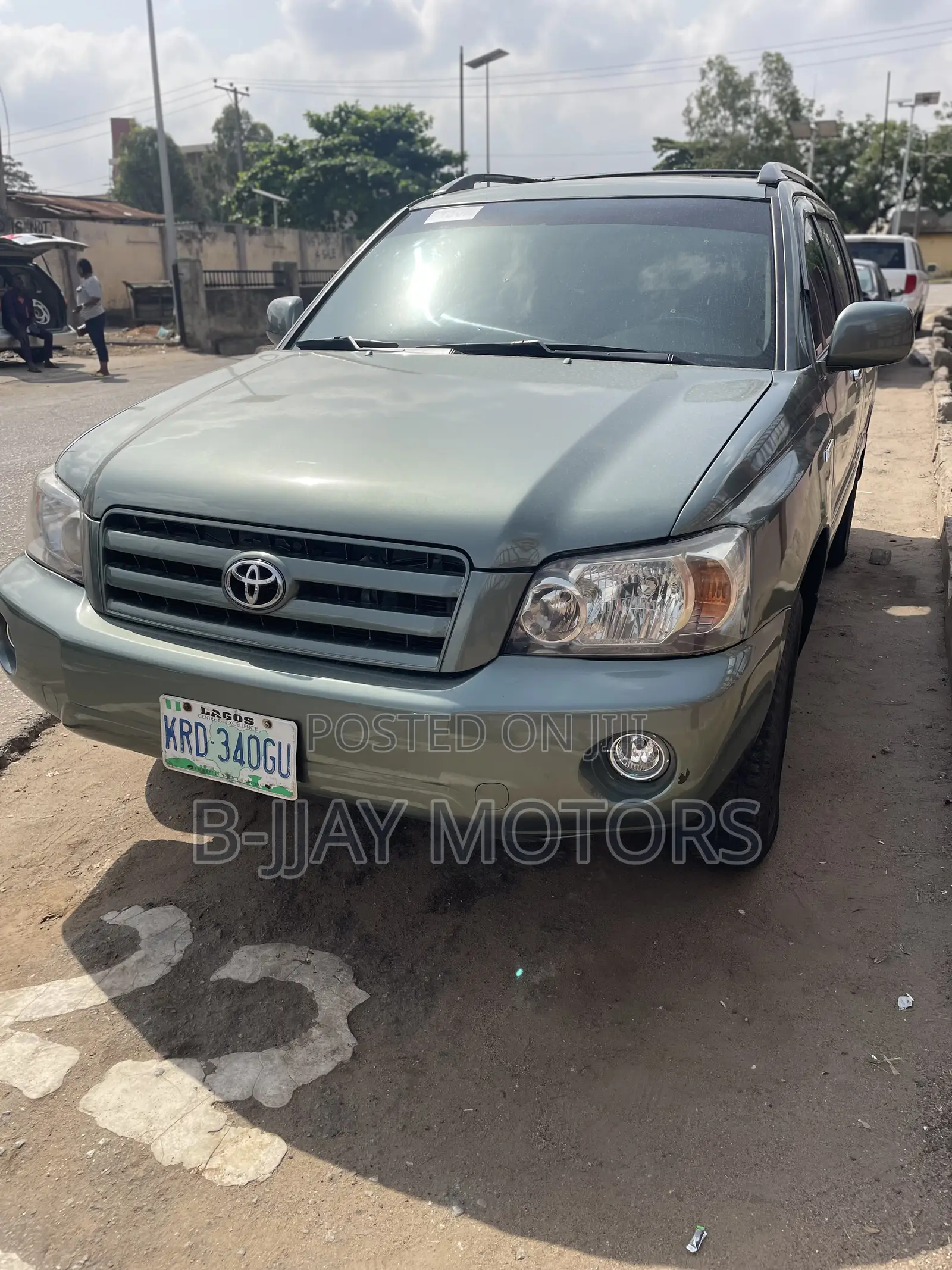 Toyota Highlander Limited V6 2005 Green
