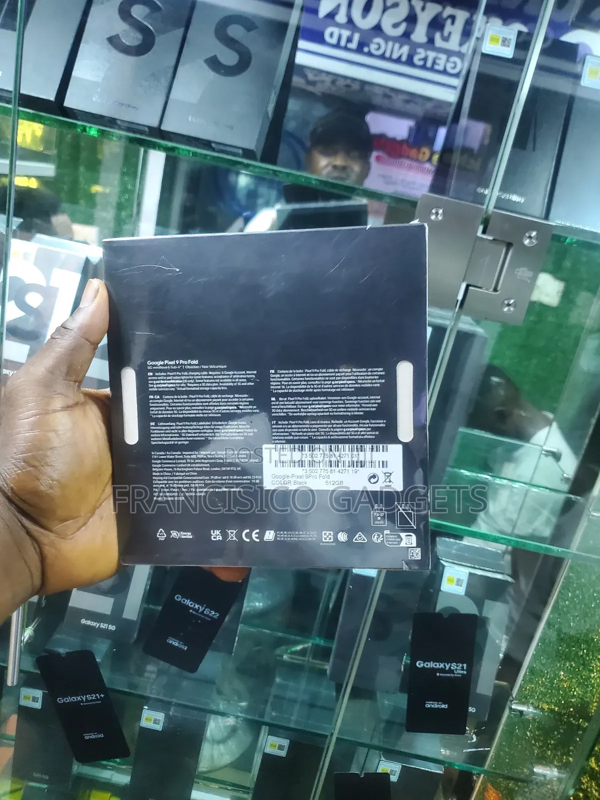New Google Pixel 9 Pro Fold 512 GB Black