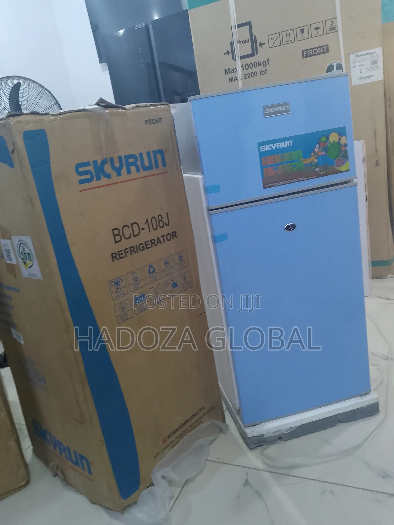 Skyrun Bcd-108j Fridge With Separate Freezer