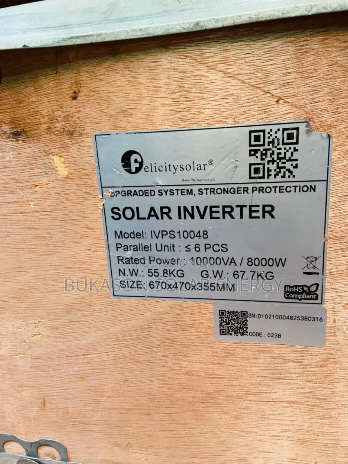 10kva 48v Felicity Inverter