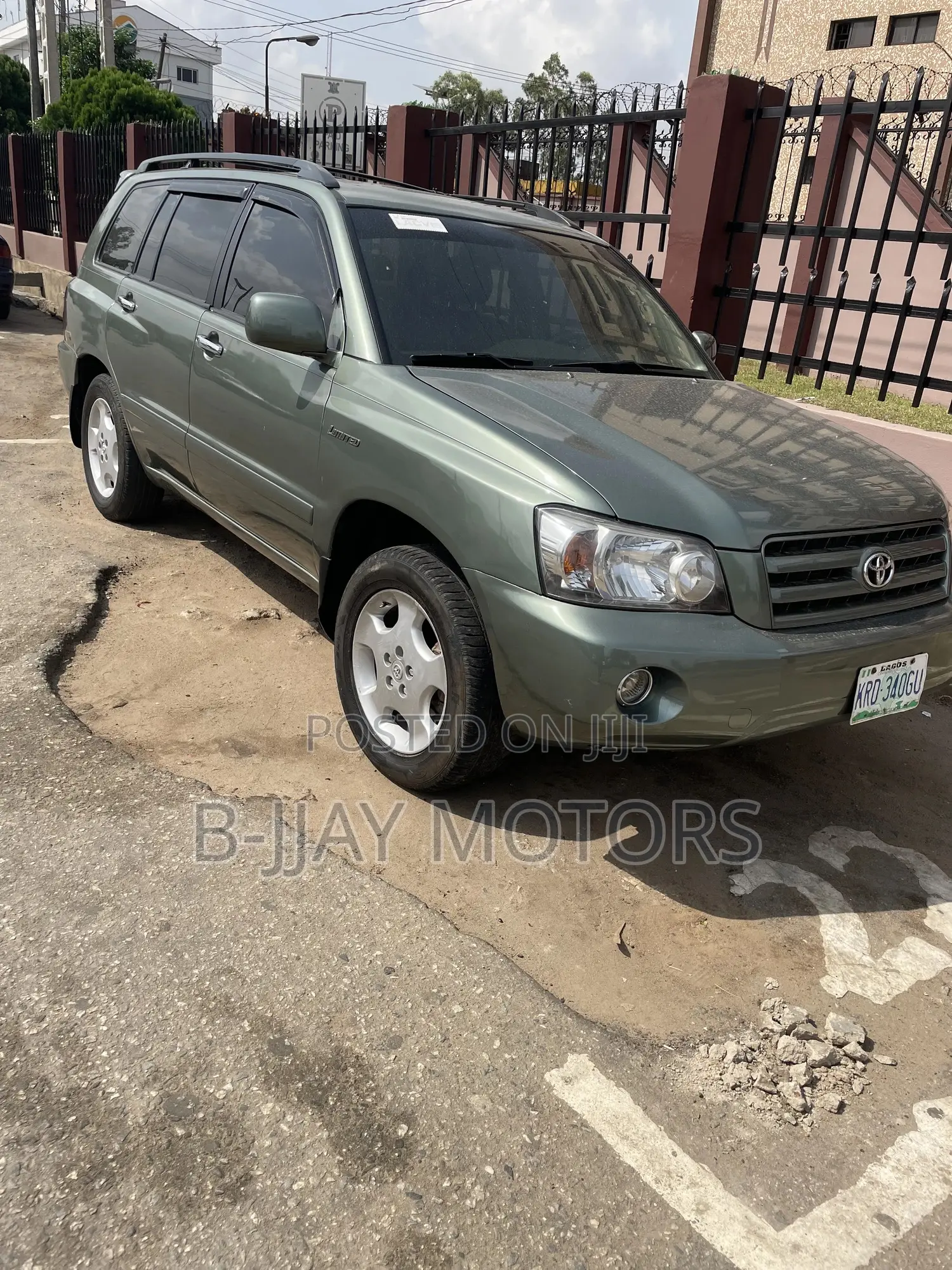 Toyota Highlander Limited V6 2005 Green
