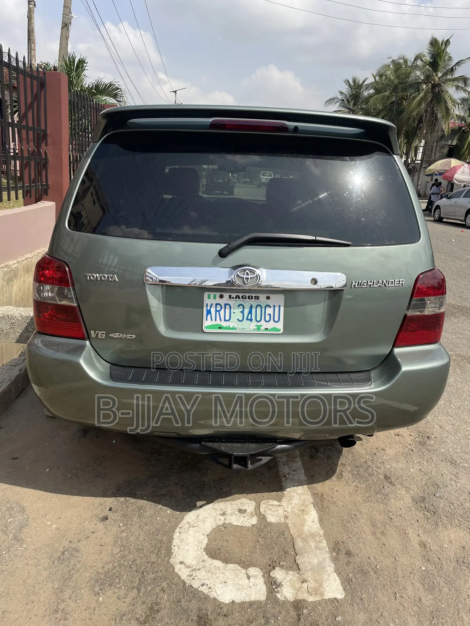 Toyota Highlander Limited V6 2005 Green